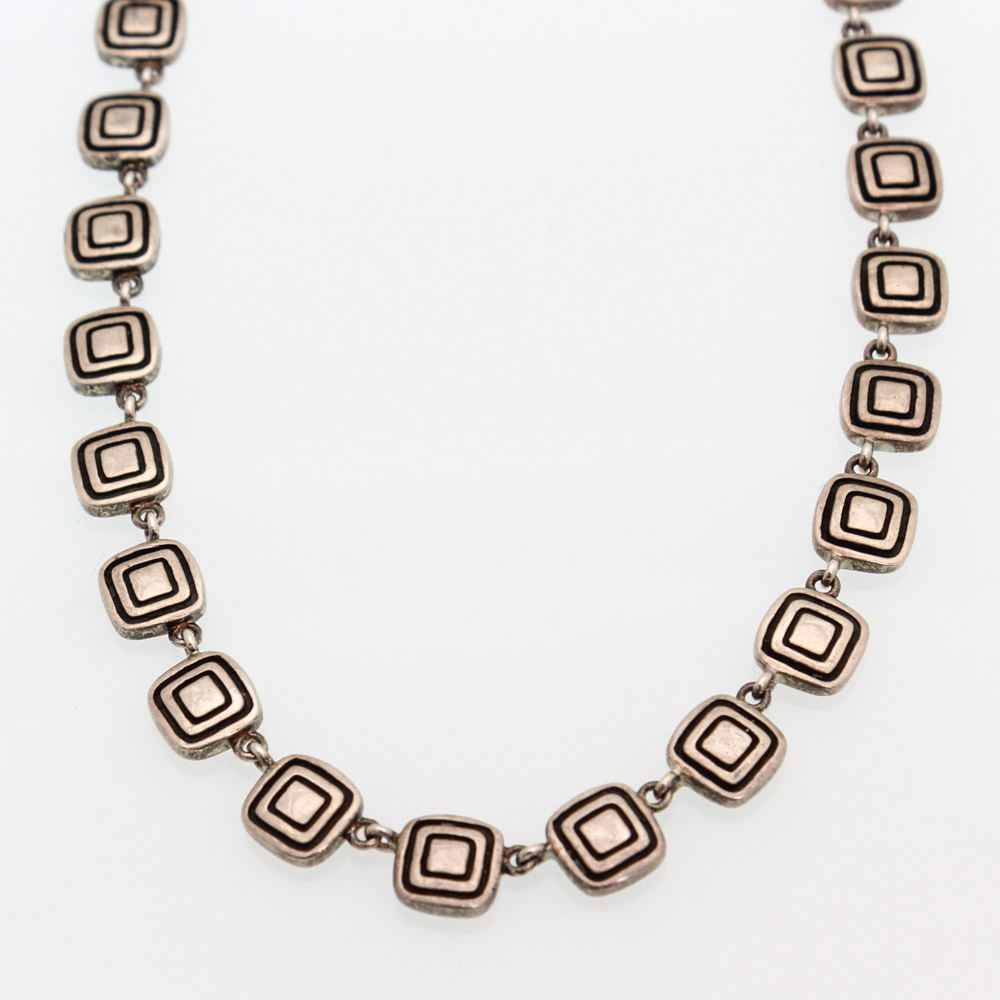 ZINA Sterling Silver Clover Necklace