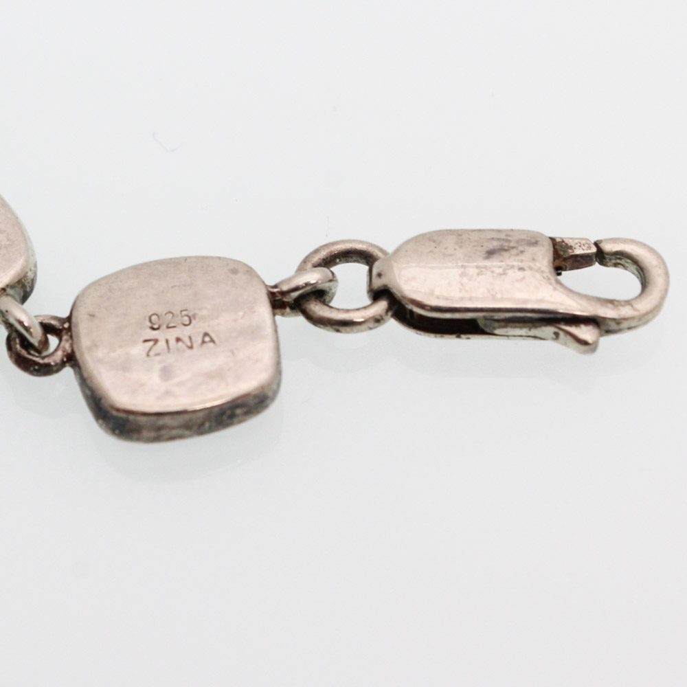 ZINA Sterling Silver Clover Necklace