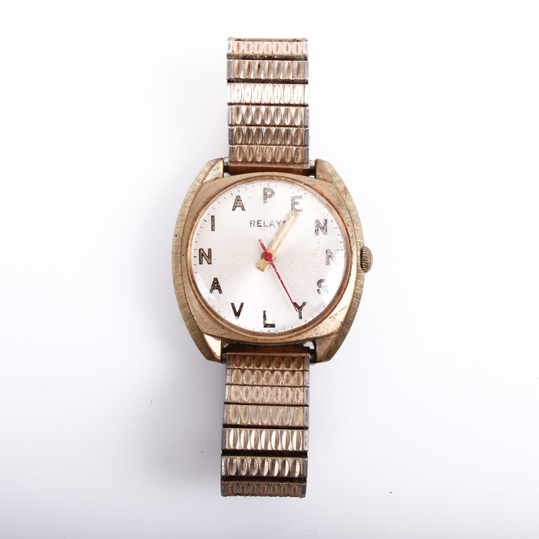 Vintage Penn Relays Gold-Tone Watch