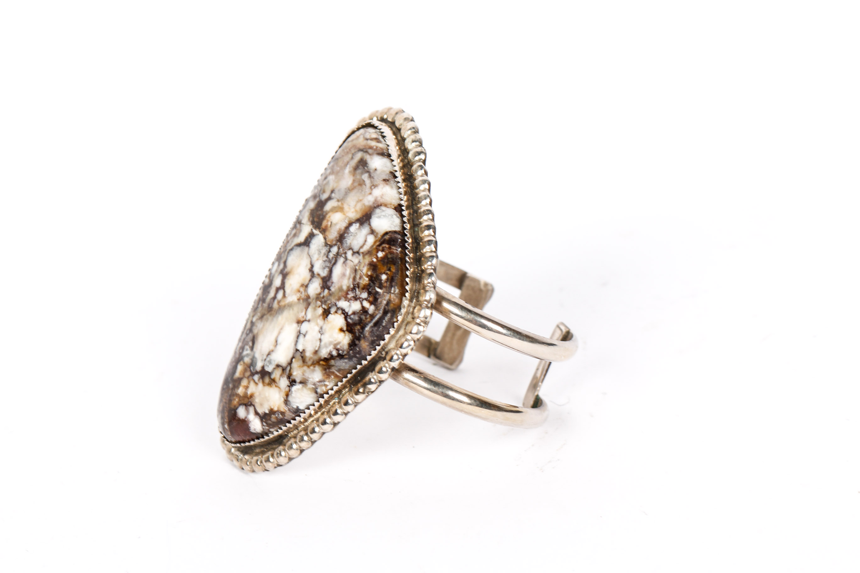 Sterling Silver and Agate Bracelet