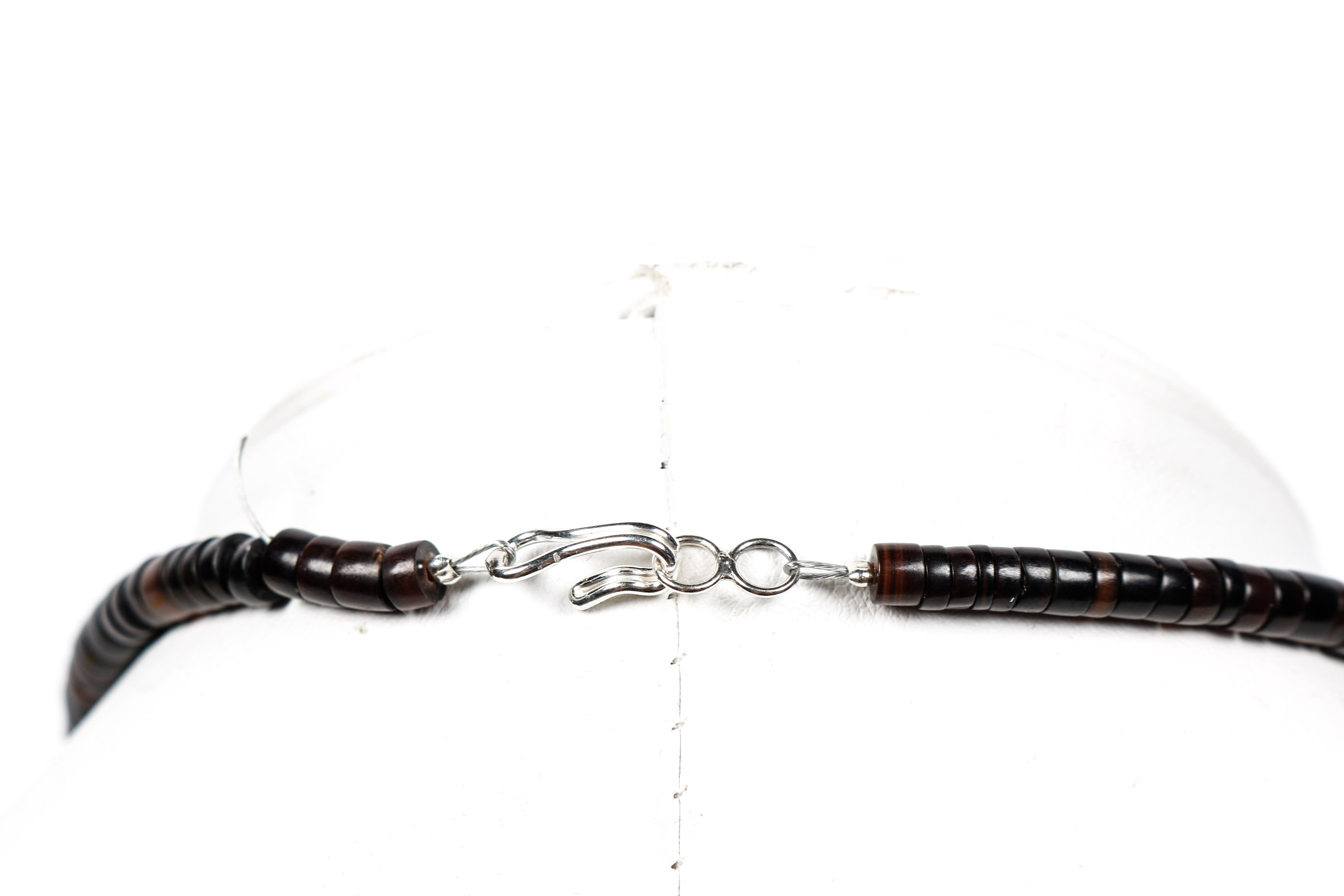 Pair of Large Sterling Silver and Turquoise Necklaces