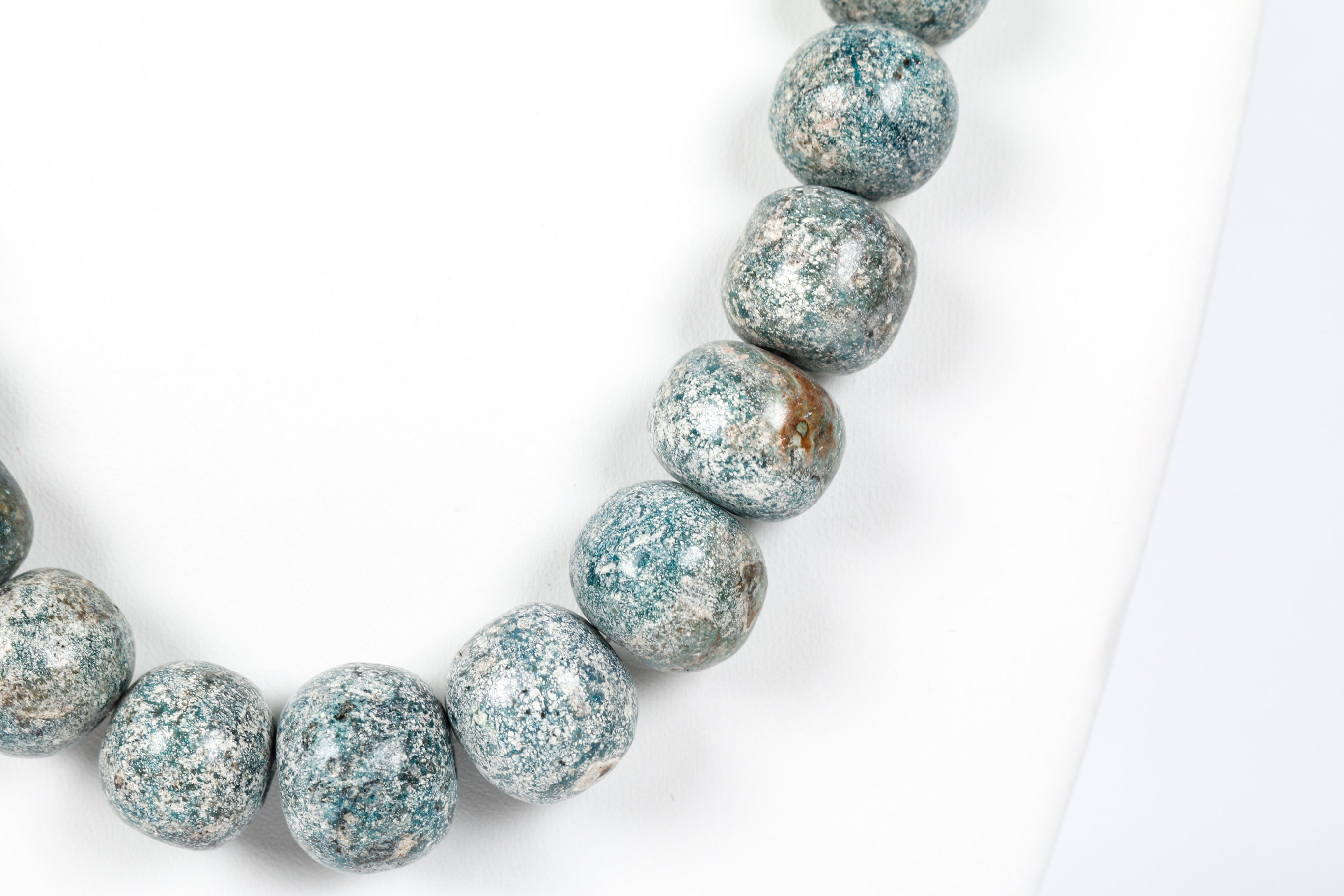 Soapstone and Black Onyx Beaded Necklace