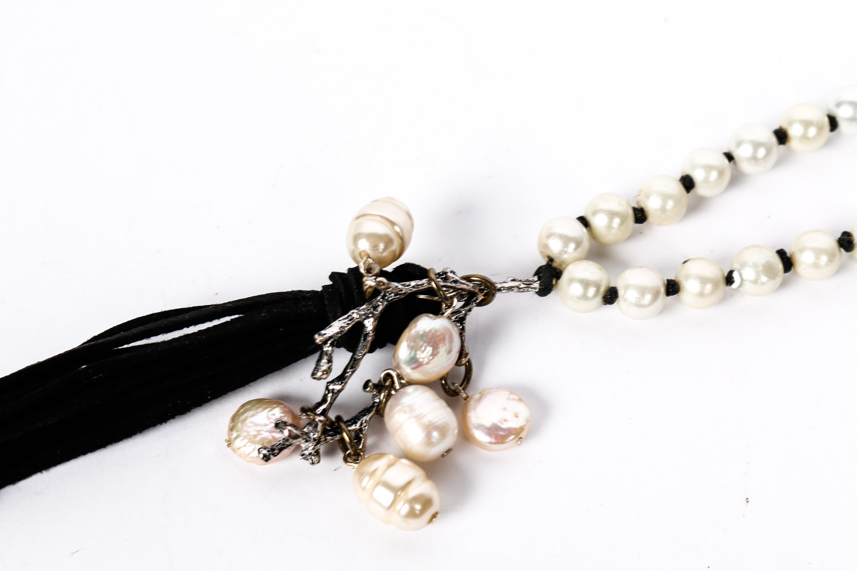 Freshwater, Cultured, and Faux Pearl Necklace