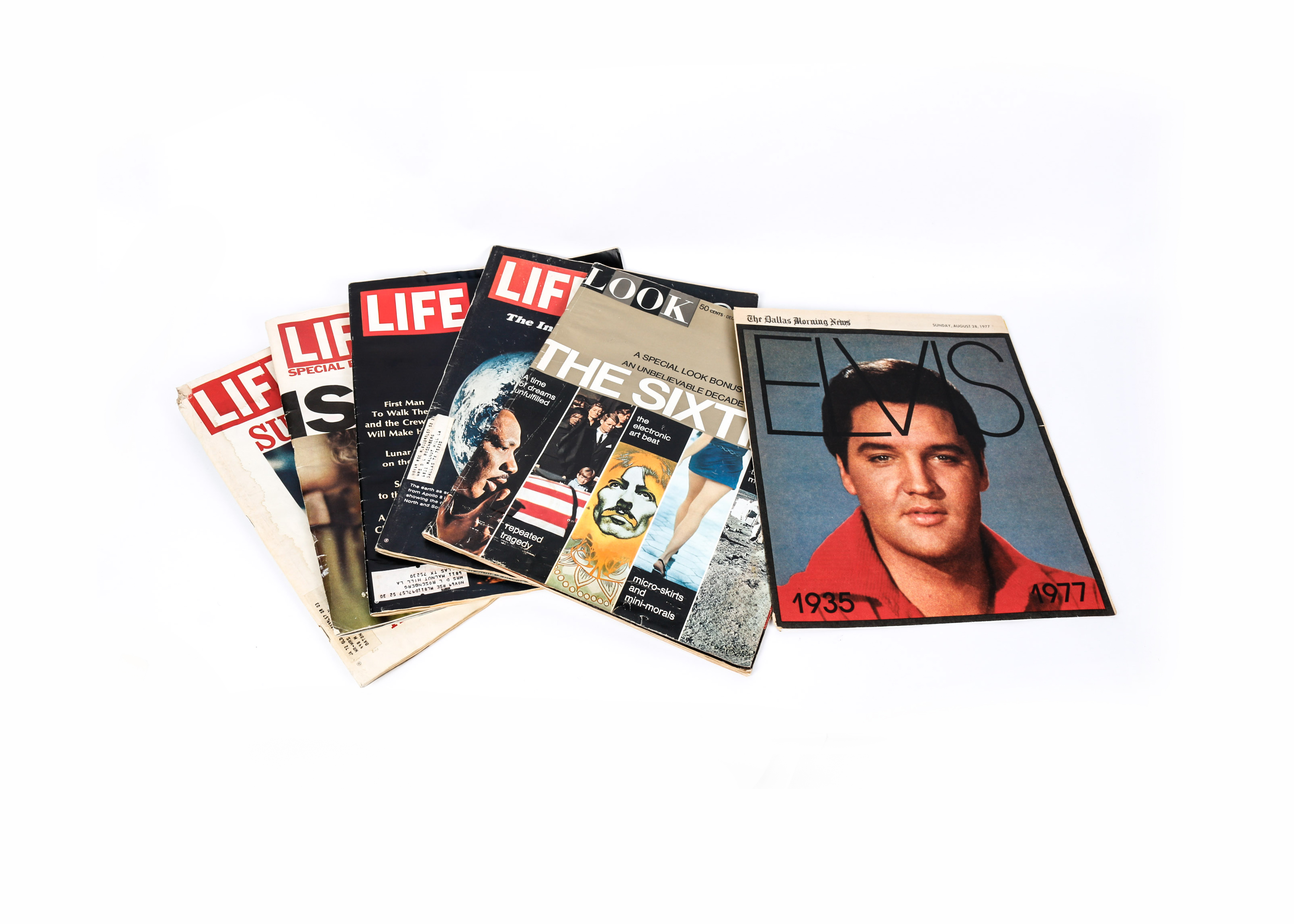 Collection of Vintage "Life" Magazines