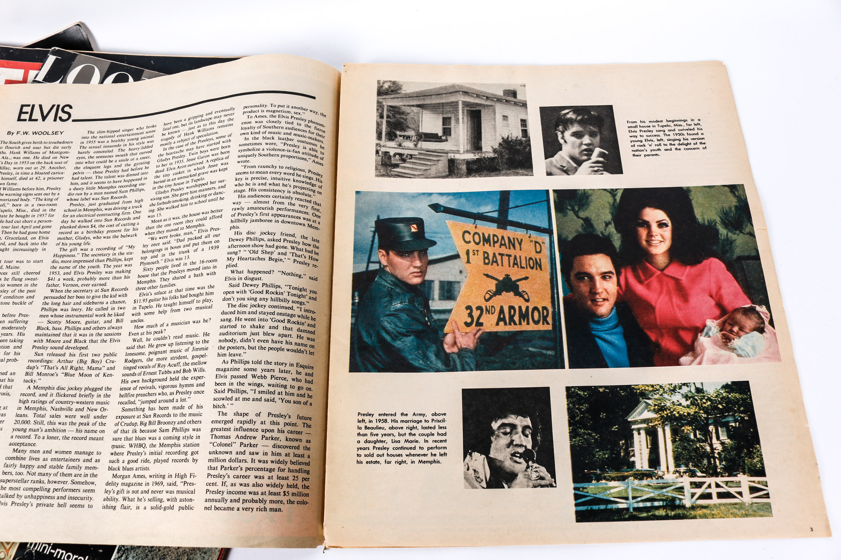 Collection of Vintage "Life" Magazines