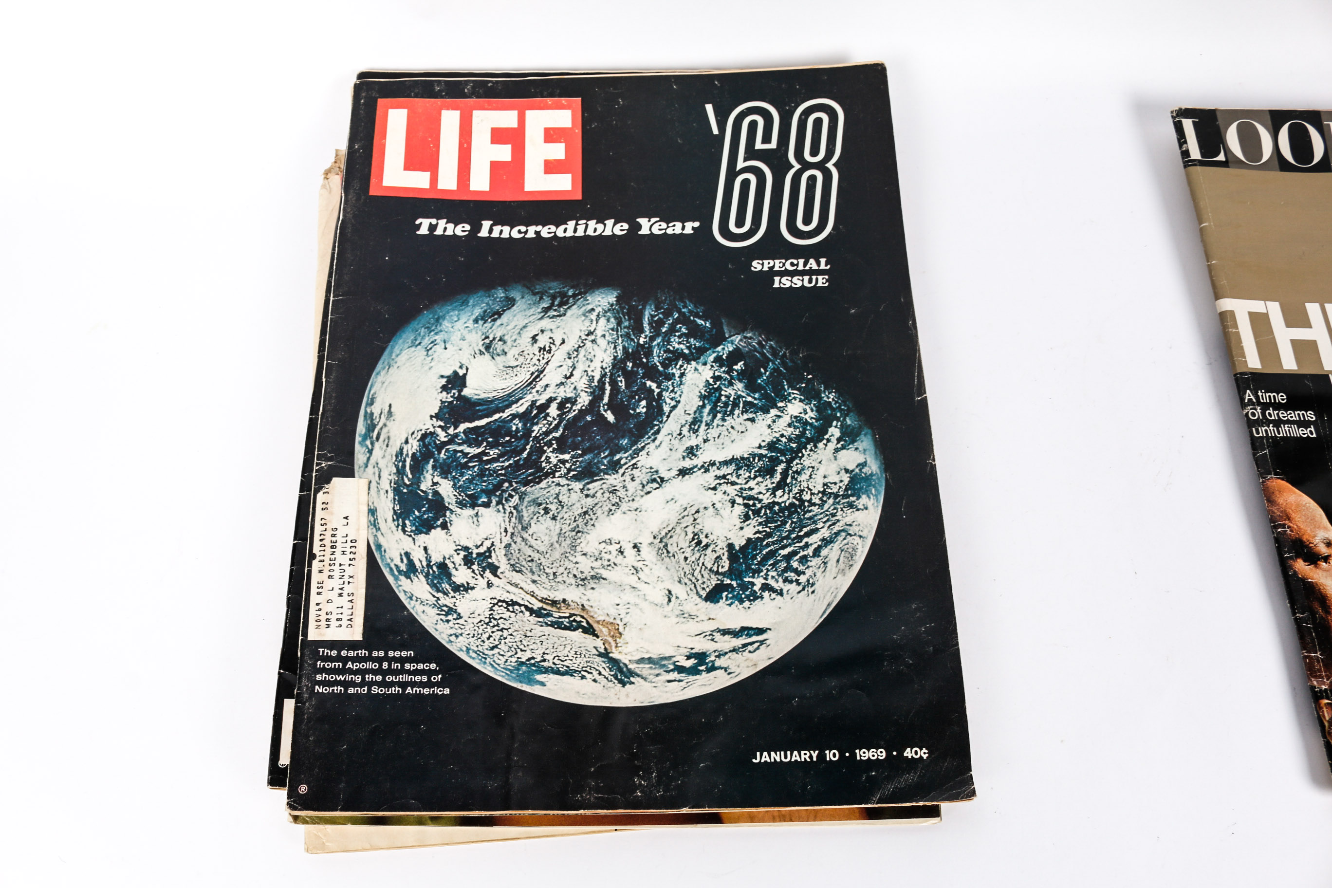 Collection of Vintage "Life" Magazines