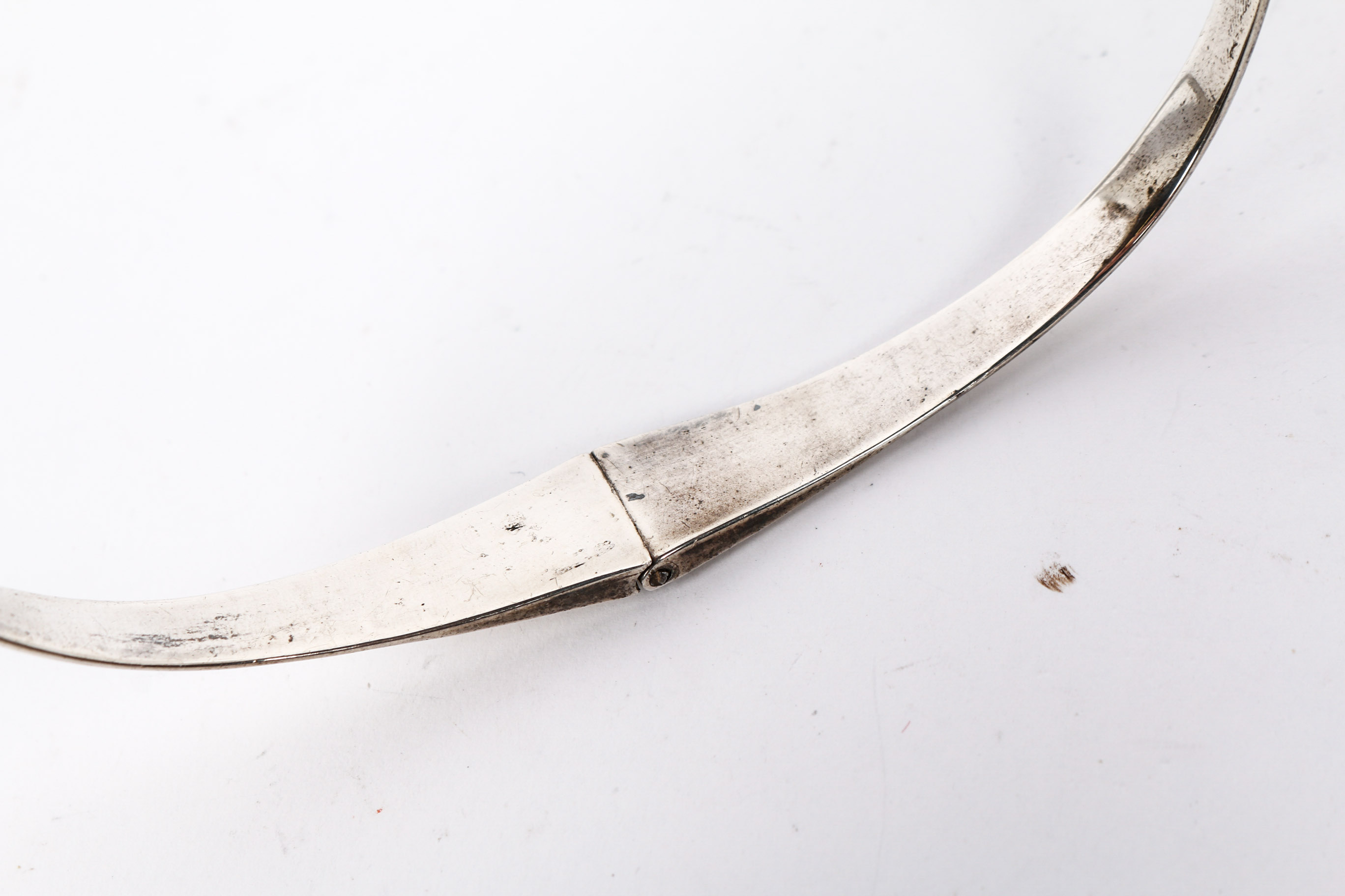 Signed Sterling Silver Wrap Choker