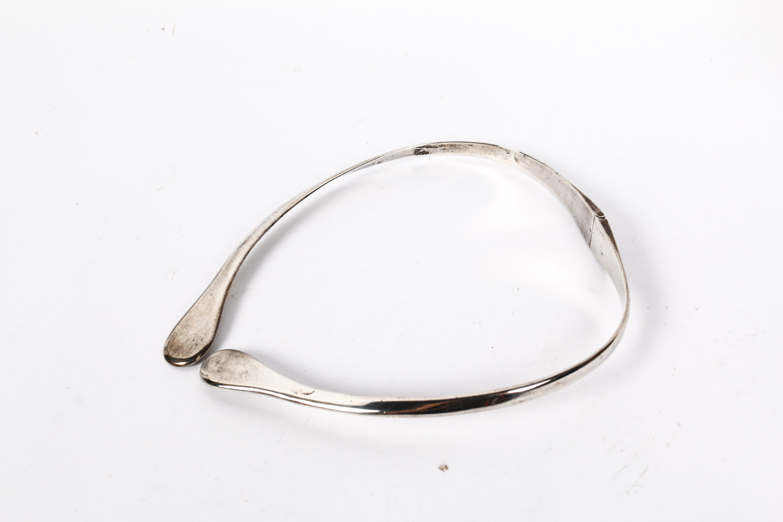 Signed Sterling Silver Wrap Choker