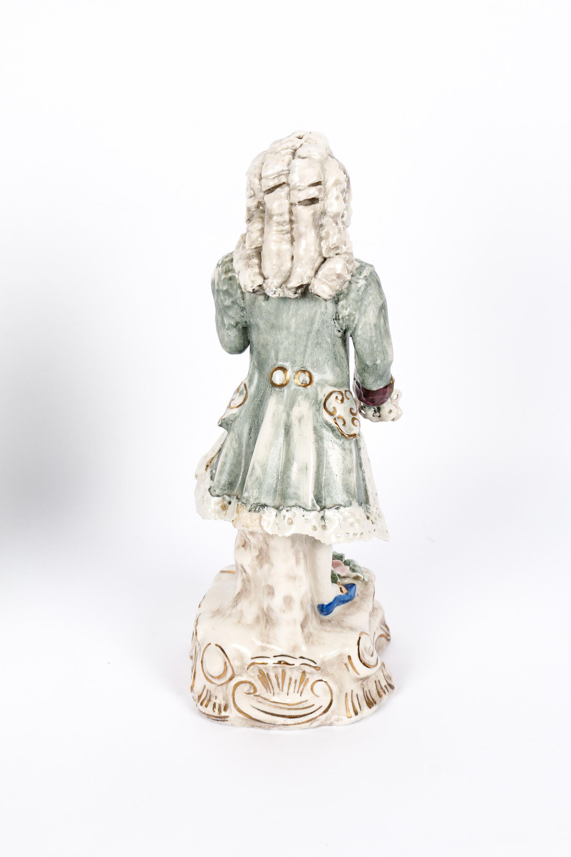 Pair of Hand-Painted Statuettes