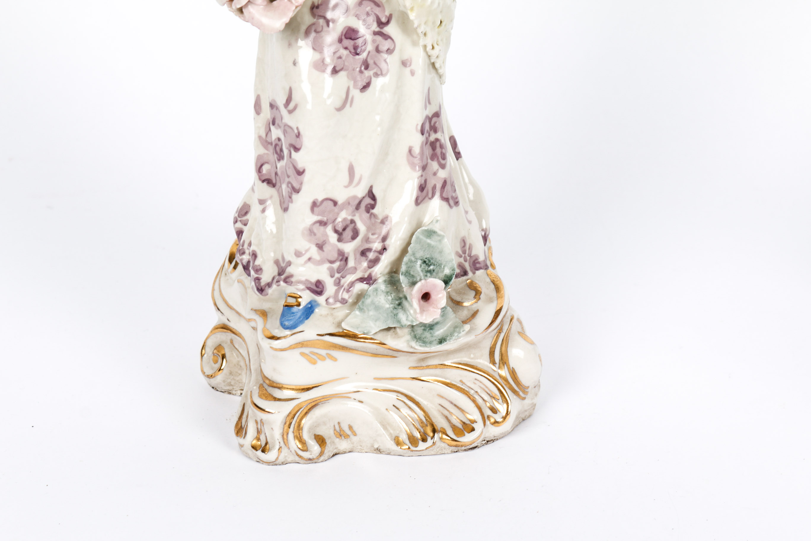 Pair of Hand-Painted Statuettes