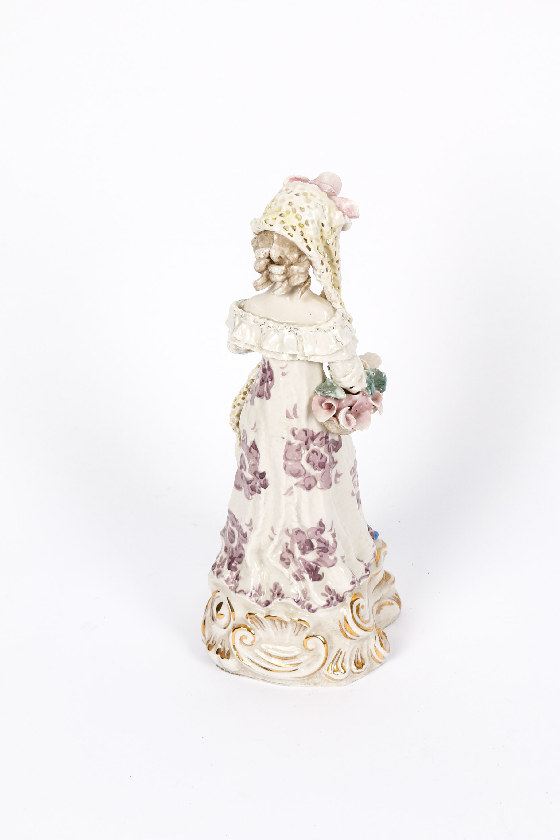 Pair of Hand-Painted Statuettes