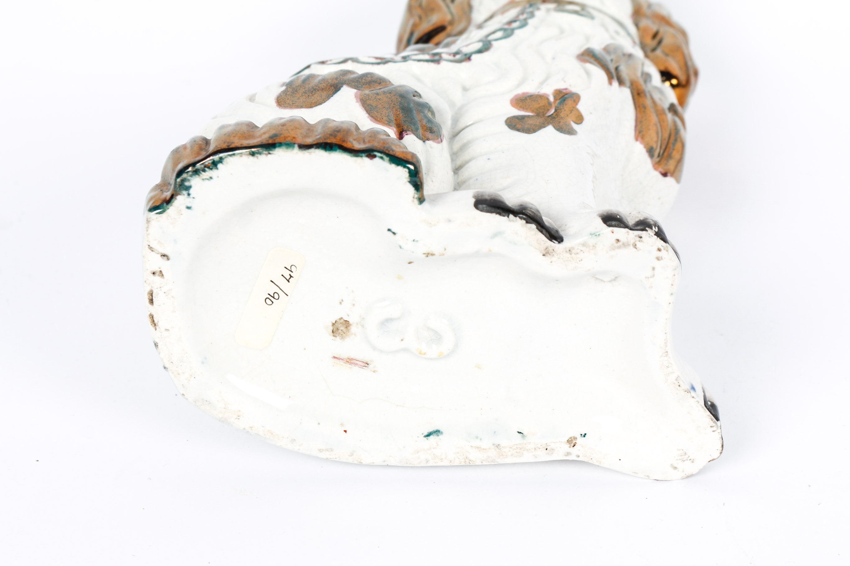 Pair of Reproduction Staffordshire-Style Dog Figurines