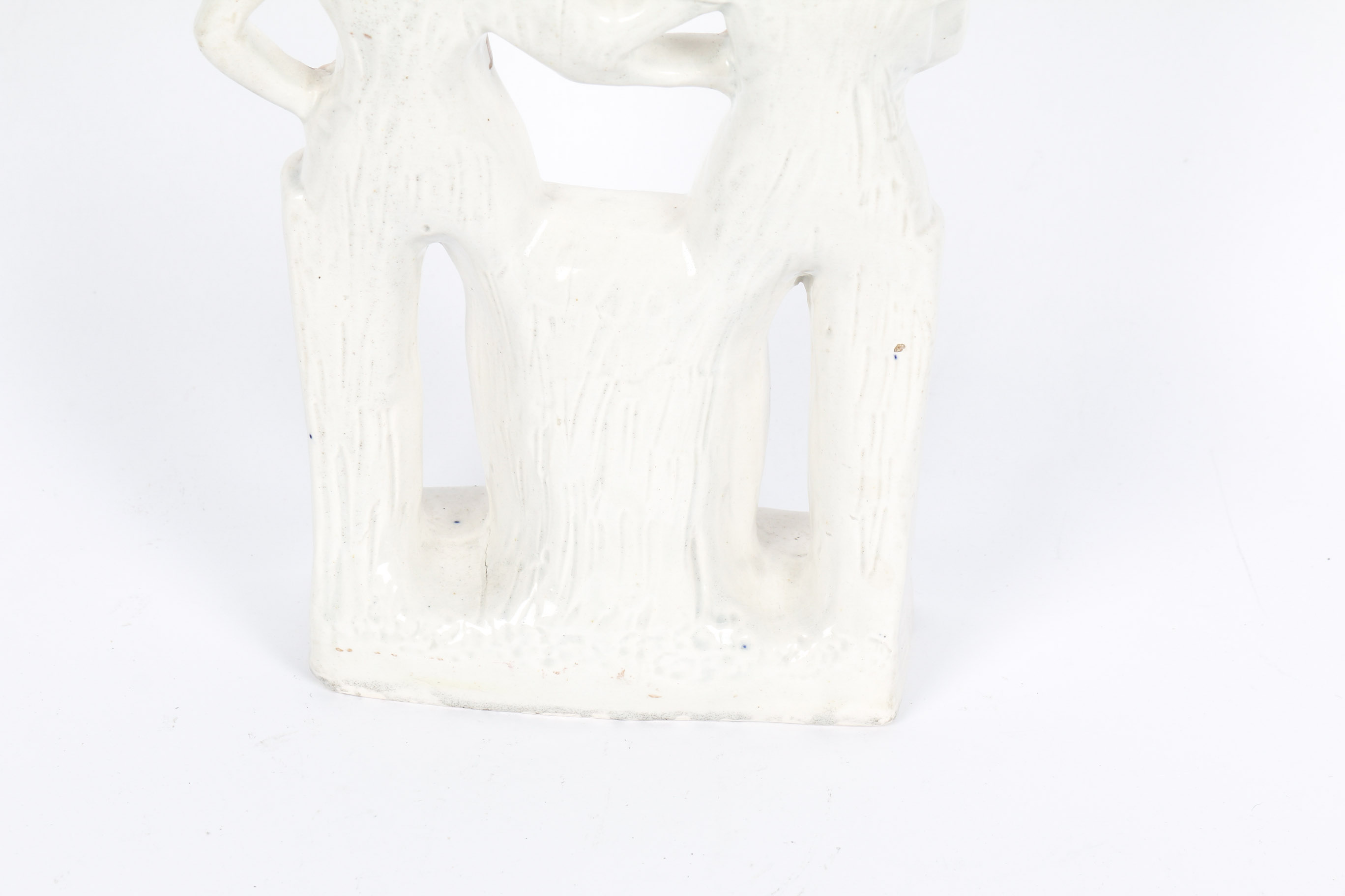 Porcelain Staffordshire Napoleon and Albert Spill Vase