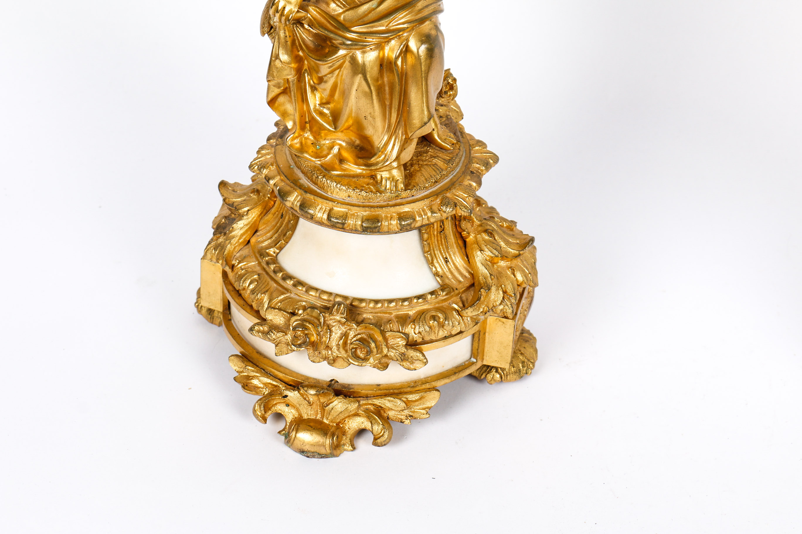 Pair of Gold Toned Candelbras