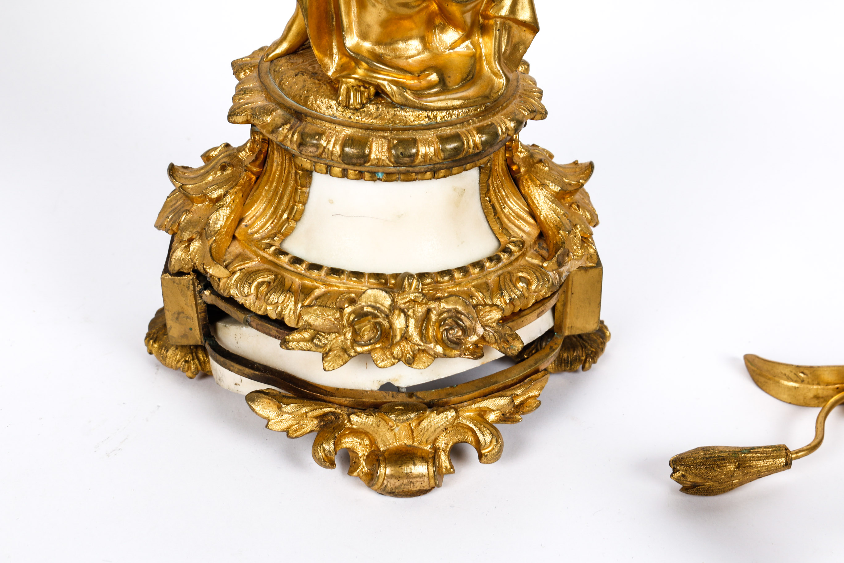 Pair of Gold Toned Candelbras