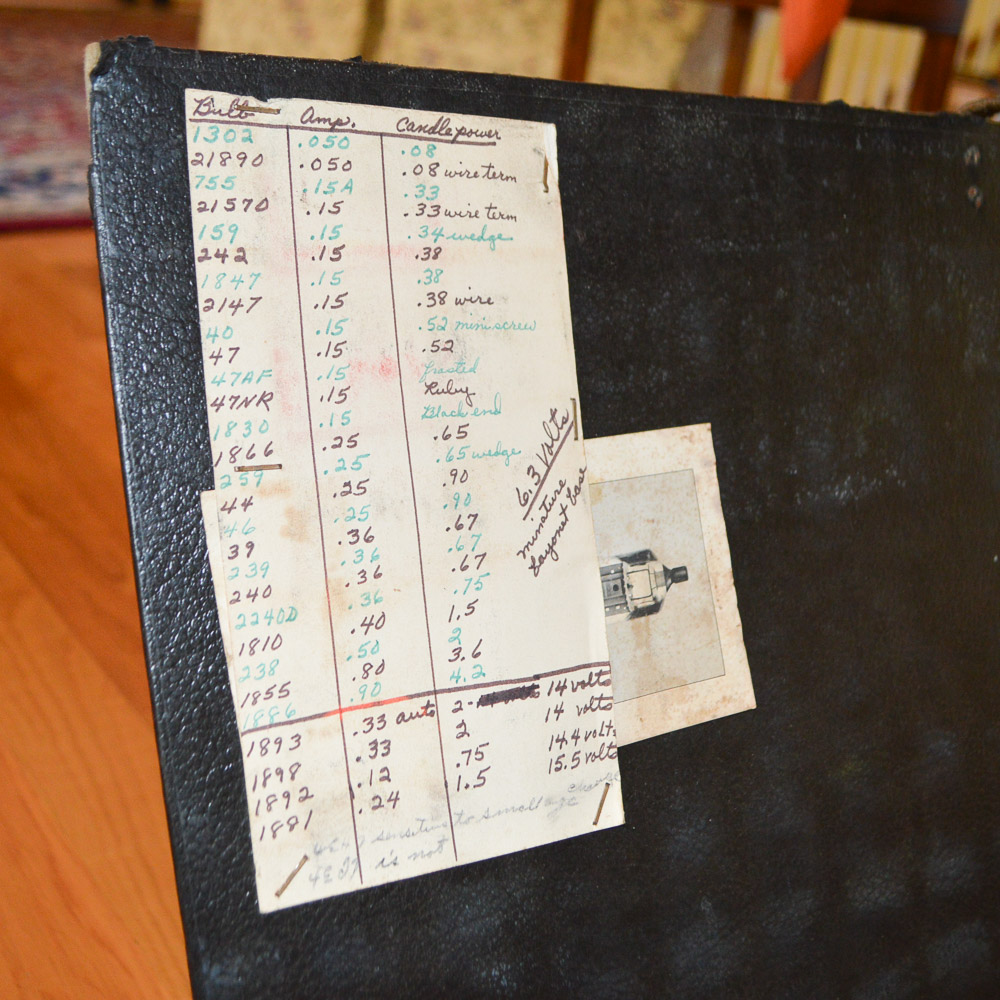 Sylvania Electronics Repairman's Case and Tubes