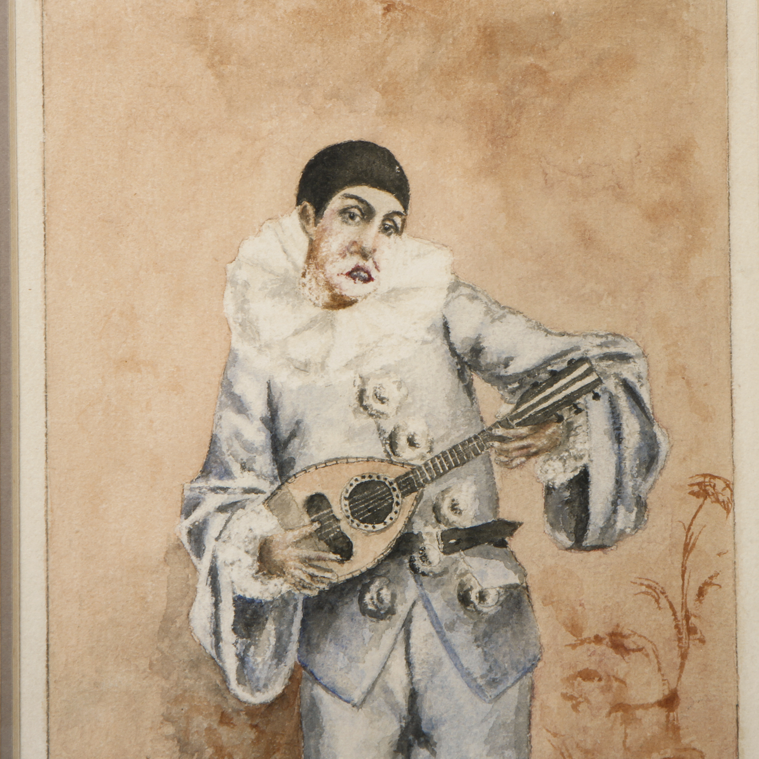 Watercolor Painting on Paper