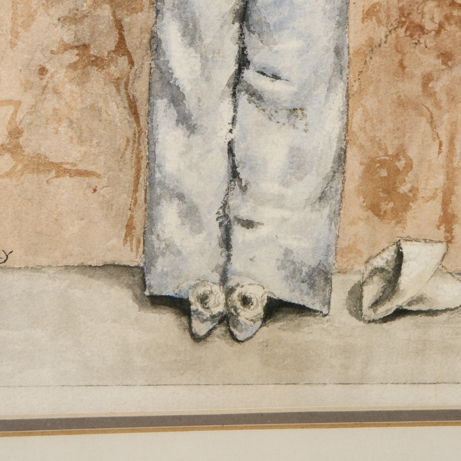 Watercolor Painting on Paper