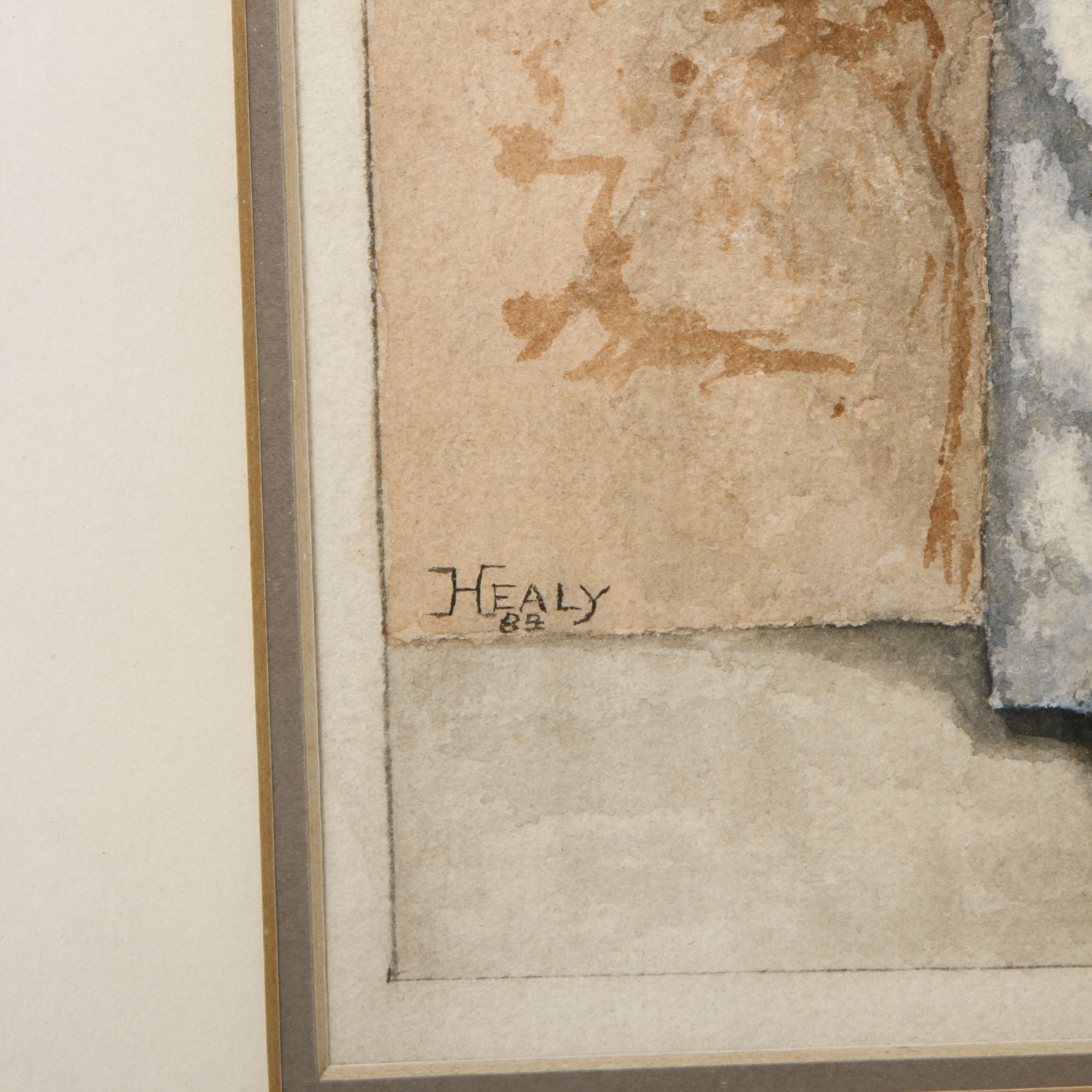 Watercolor Painting on Paper