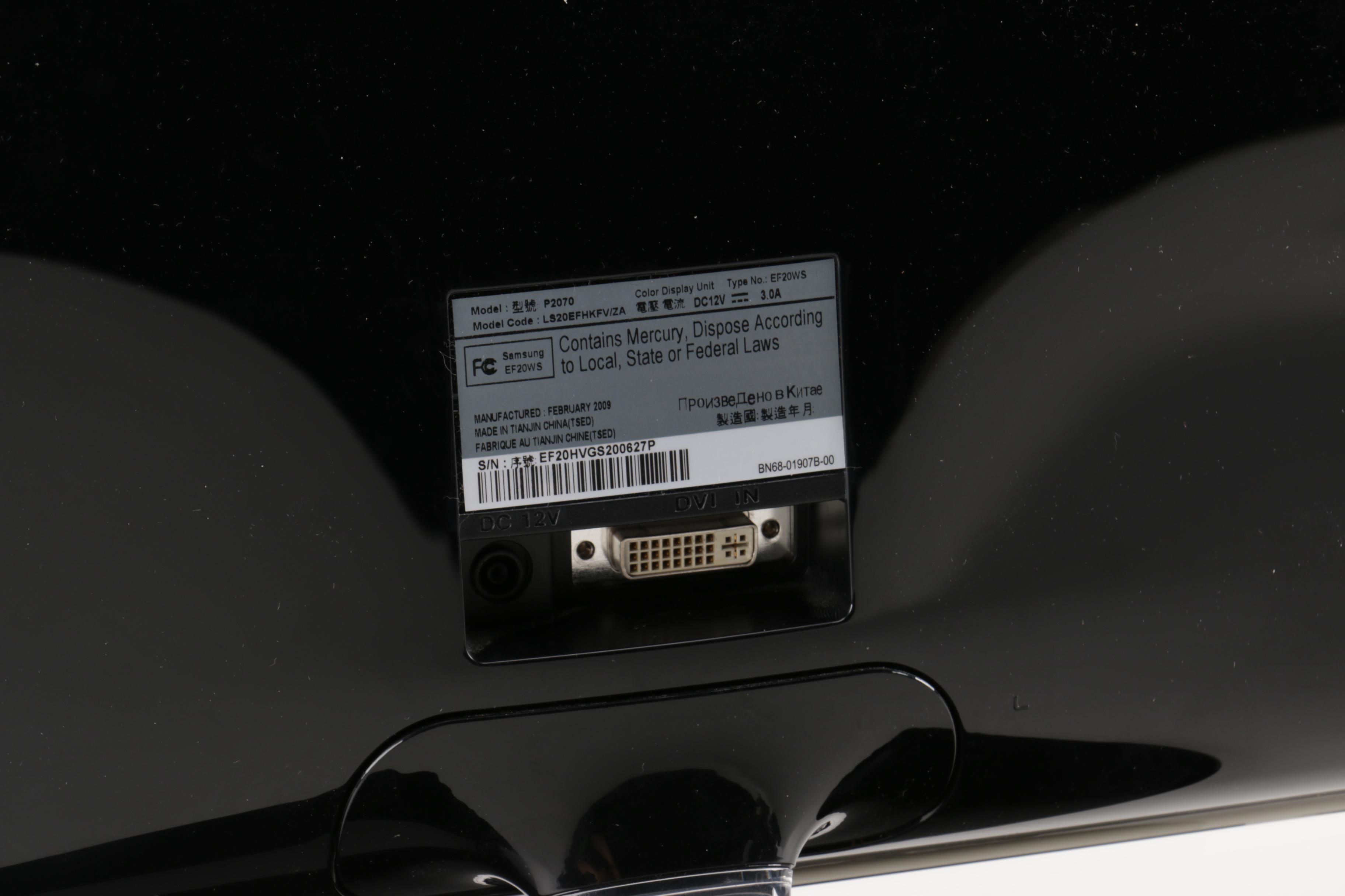 Samsung SyncMaster Monitors