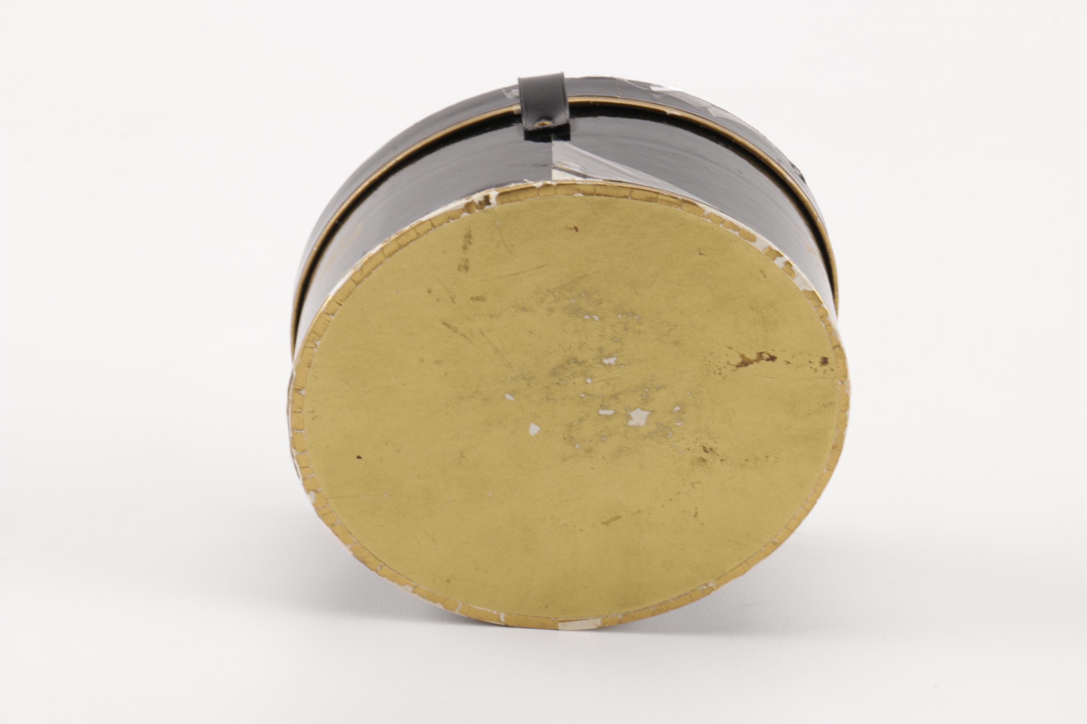 1930s Cavanagh Hats Silver Plate Top Hat