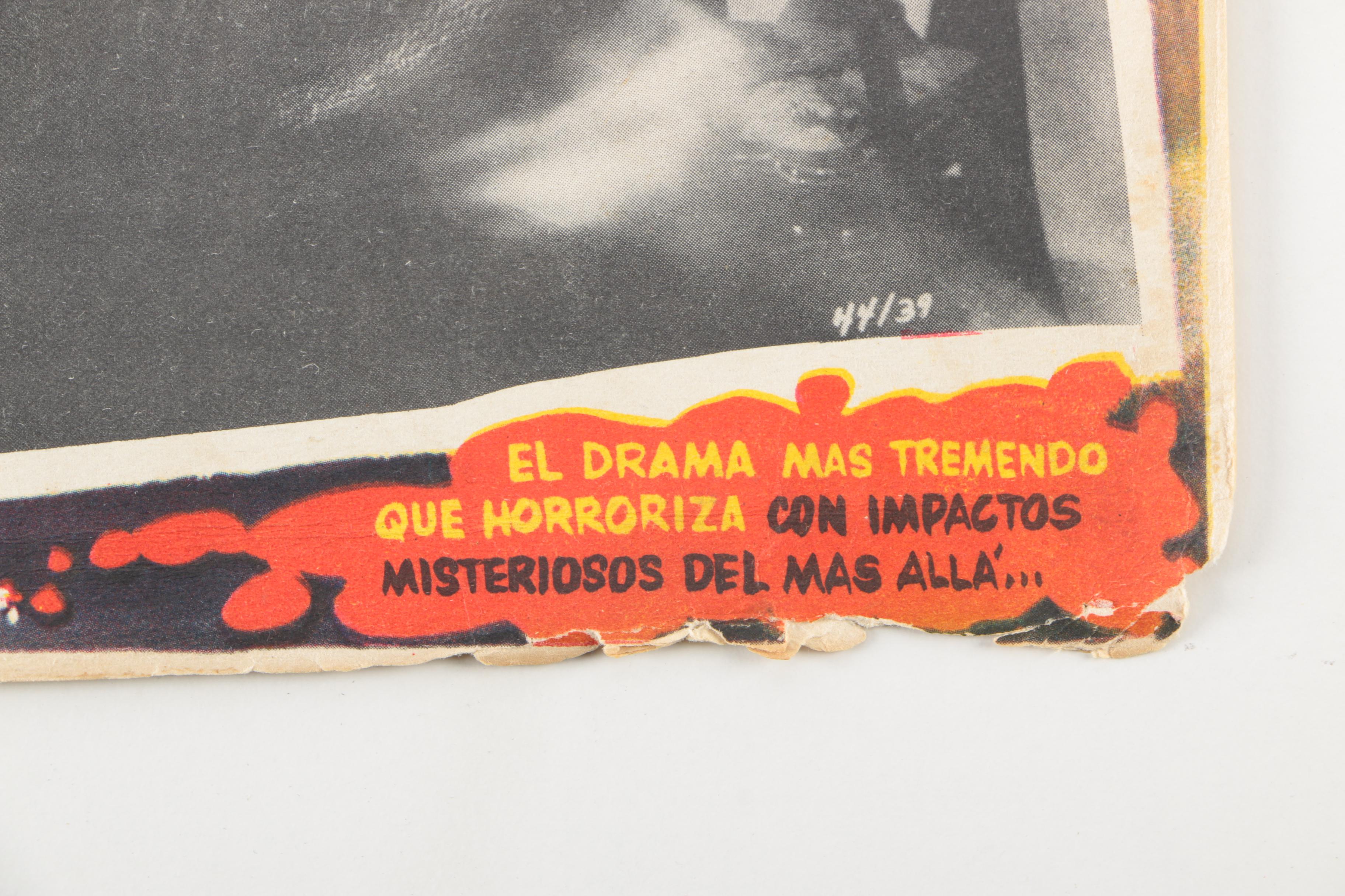 Vintage Horror Movie Posters "Brainwashed" and "La Venganza De Dracula"