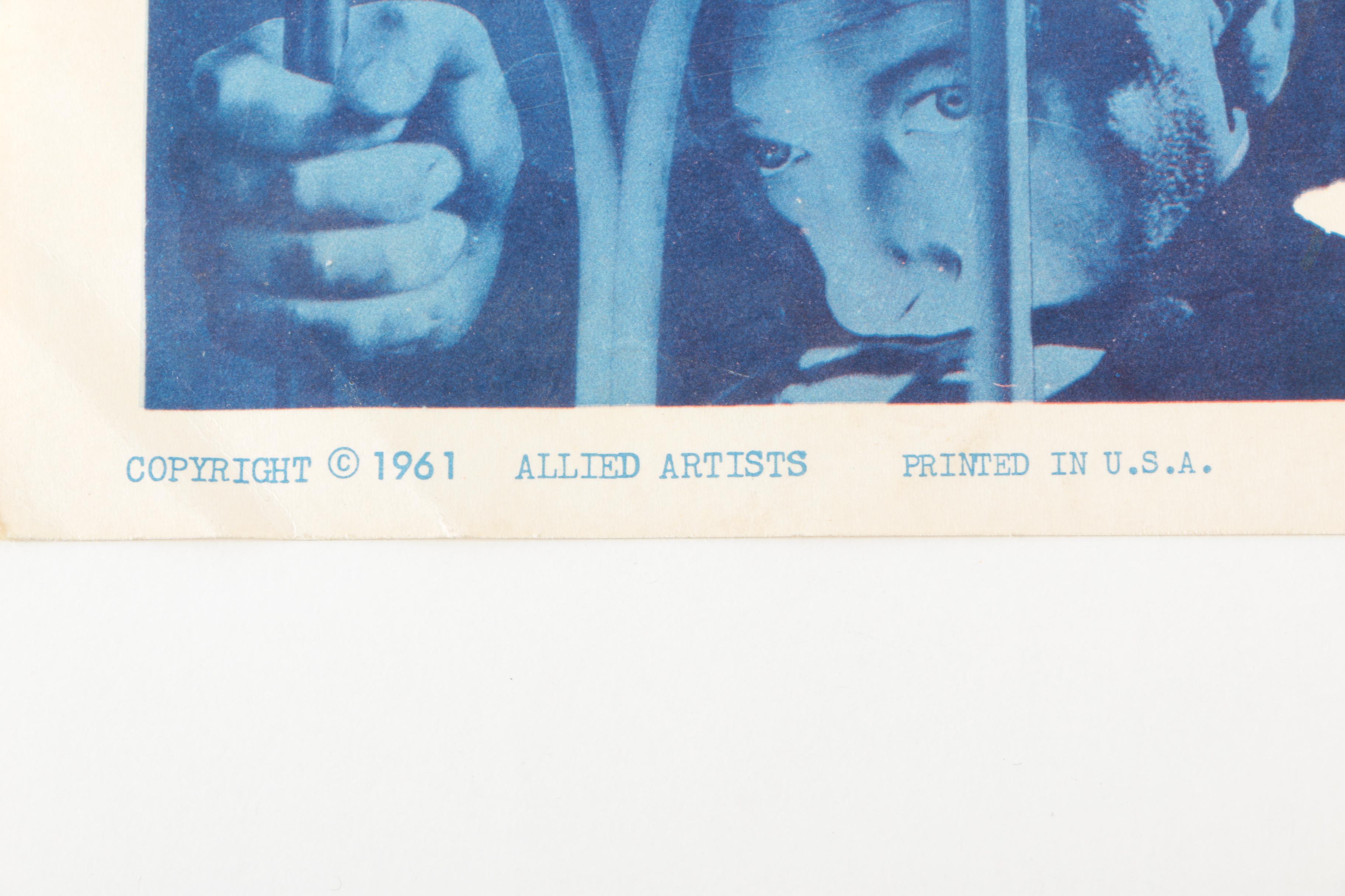 Vintage Horror Movie Posters "Brainwashed" and "La Venganza De Dracula"