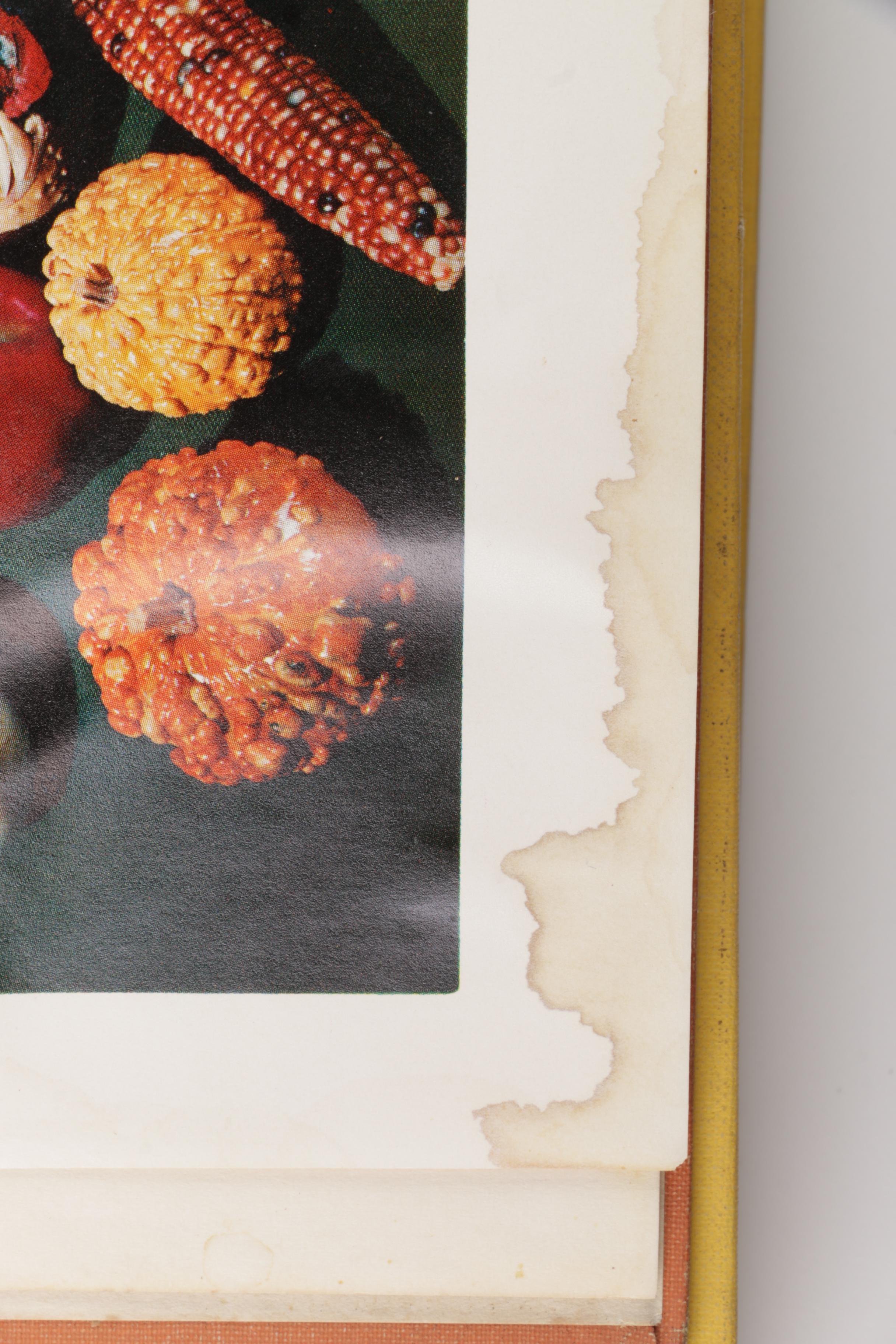 Cookbooks including "The New England Yankee Cook Book" by Imogene Wolcott