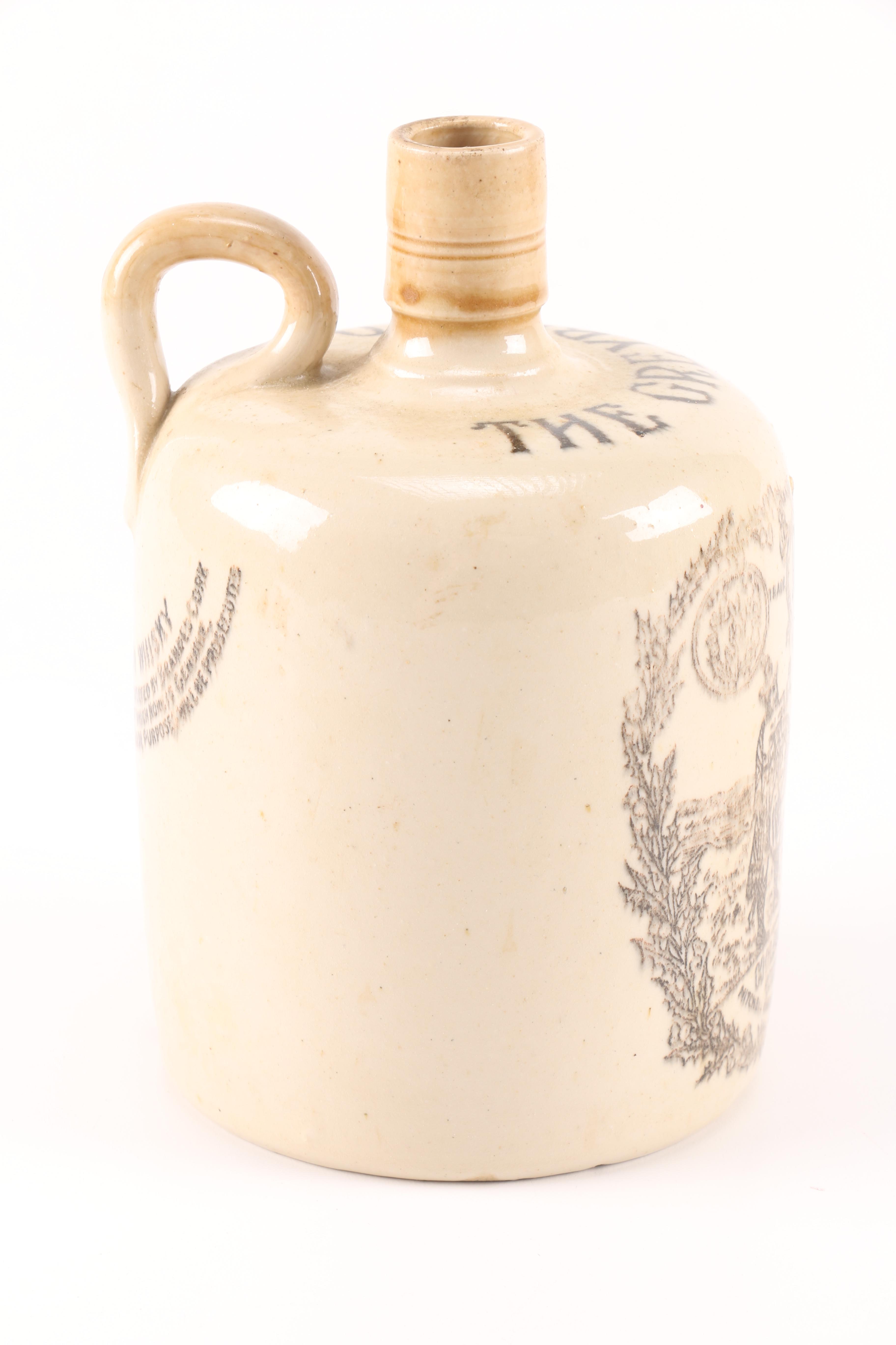 Greybeard Heather Dew Ceramic Whiskey Bottle