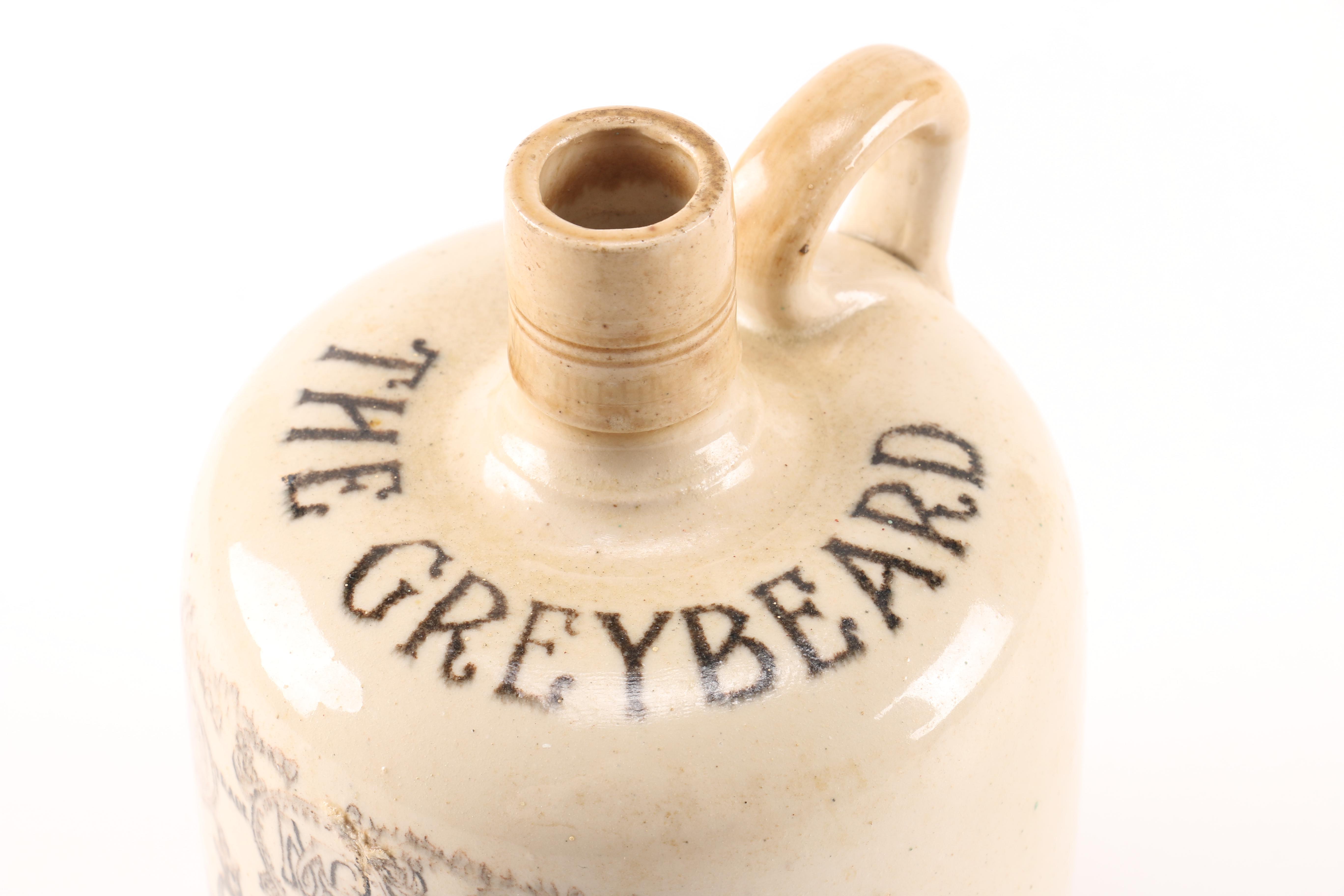 Greybeard Heather Dew Ceramic Whiskey Bottle