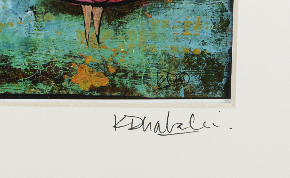 Pair of Kajal Dhabalia Giclee on Paper Illustrations
