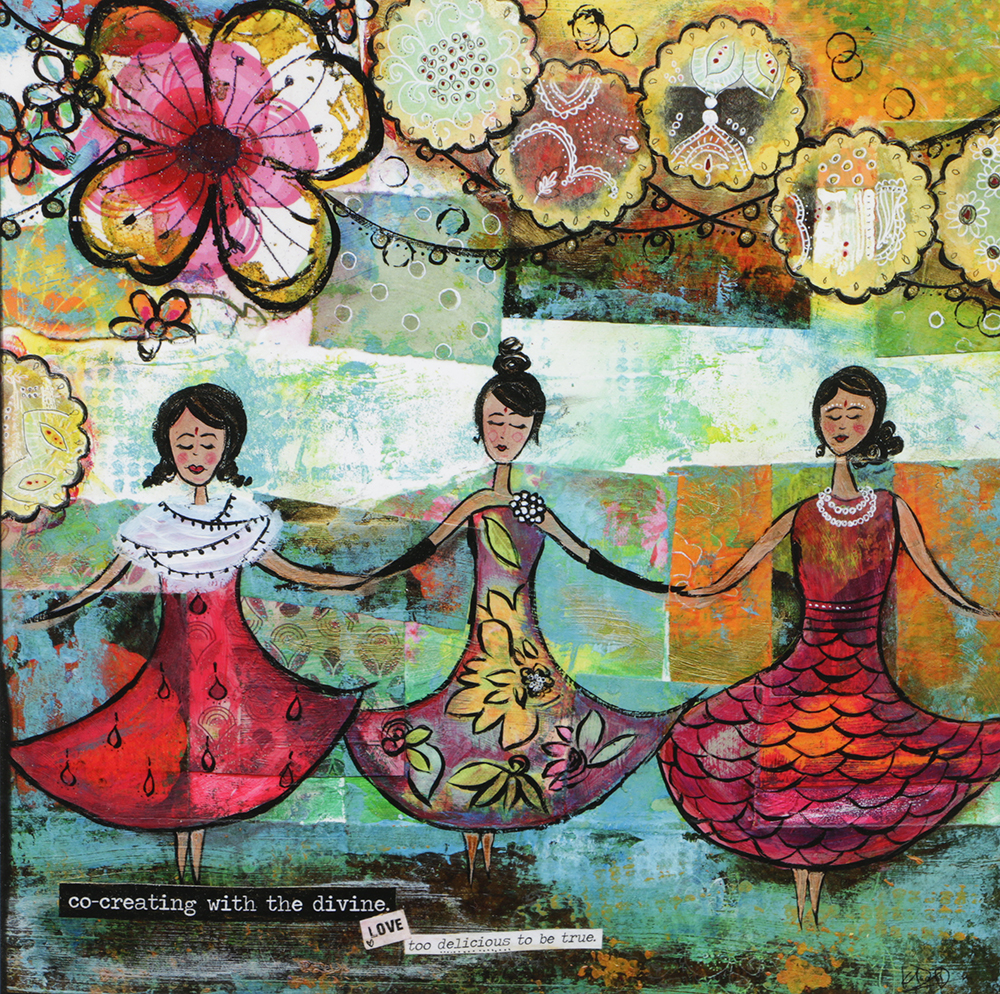 Pair of Kajal Dhabalia Giclee on Paper Illustrations