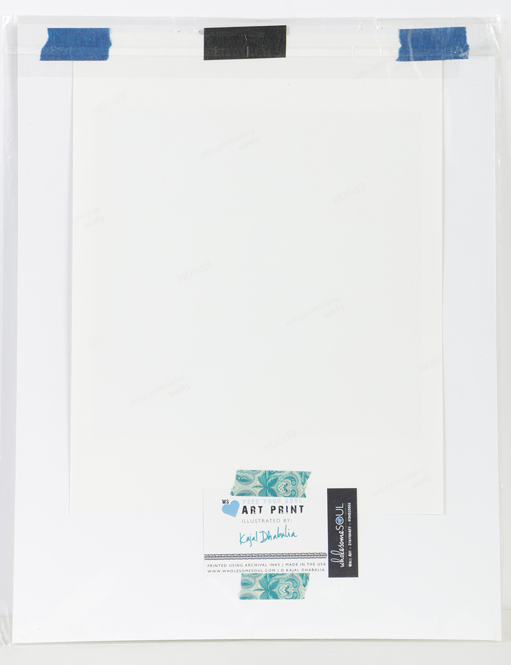 Pair of Kajal Dhabalia Giclee on Paper Illustrations