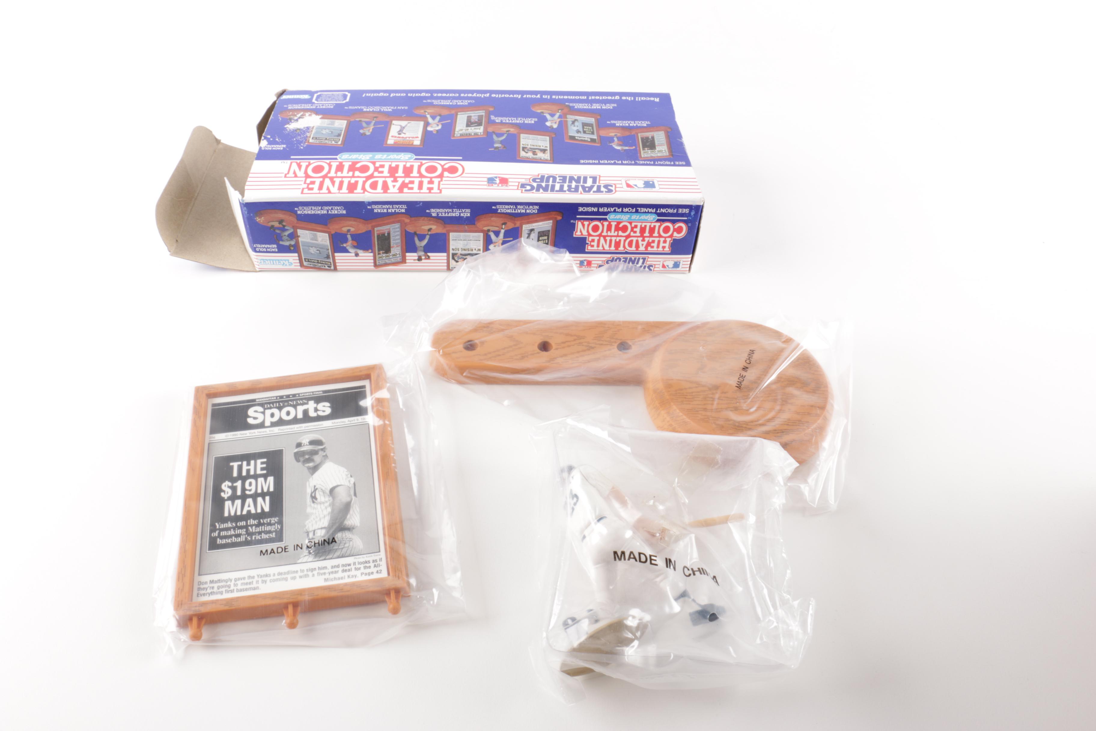 Don Mattingly, Jose Canseco, Bo Jackson, and Rickey Henderson Memorabilia