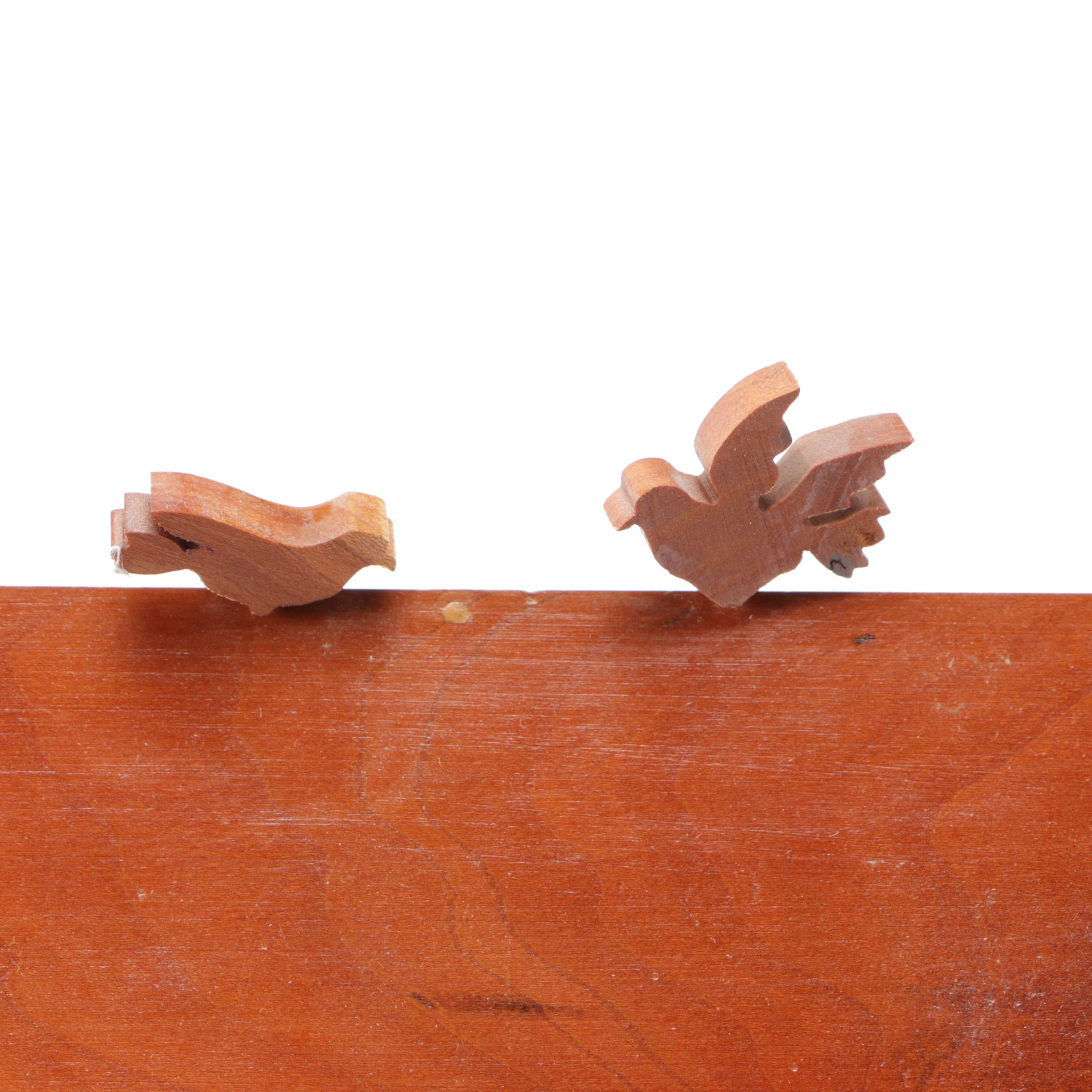 Handmade Wooden Noah's Ark Toy