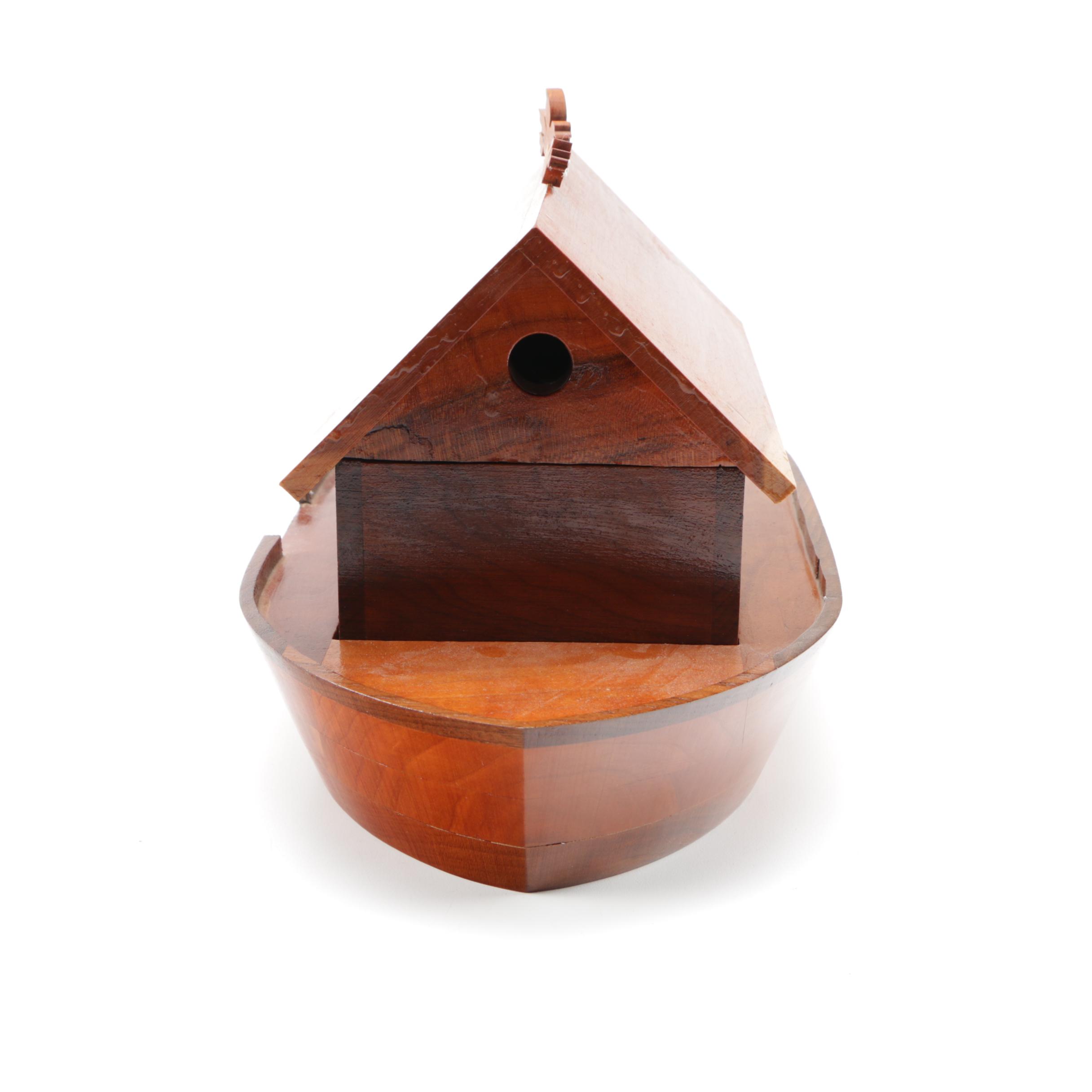 Handmade Wooden Noah's Ark Toy