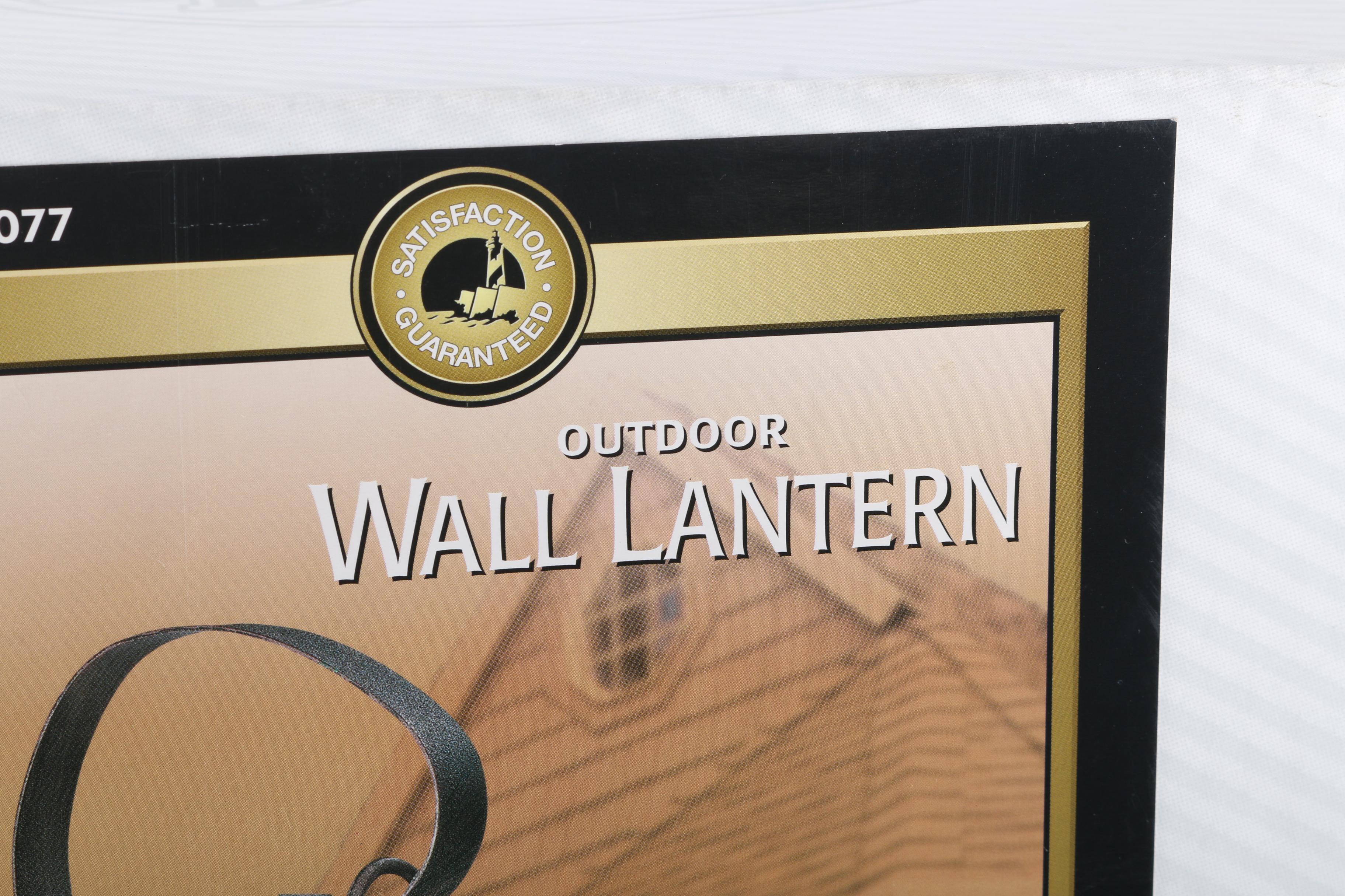 Hampton Bay Outdoor Wall Lantern