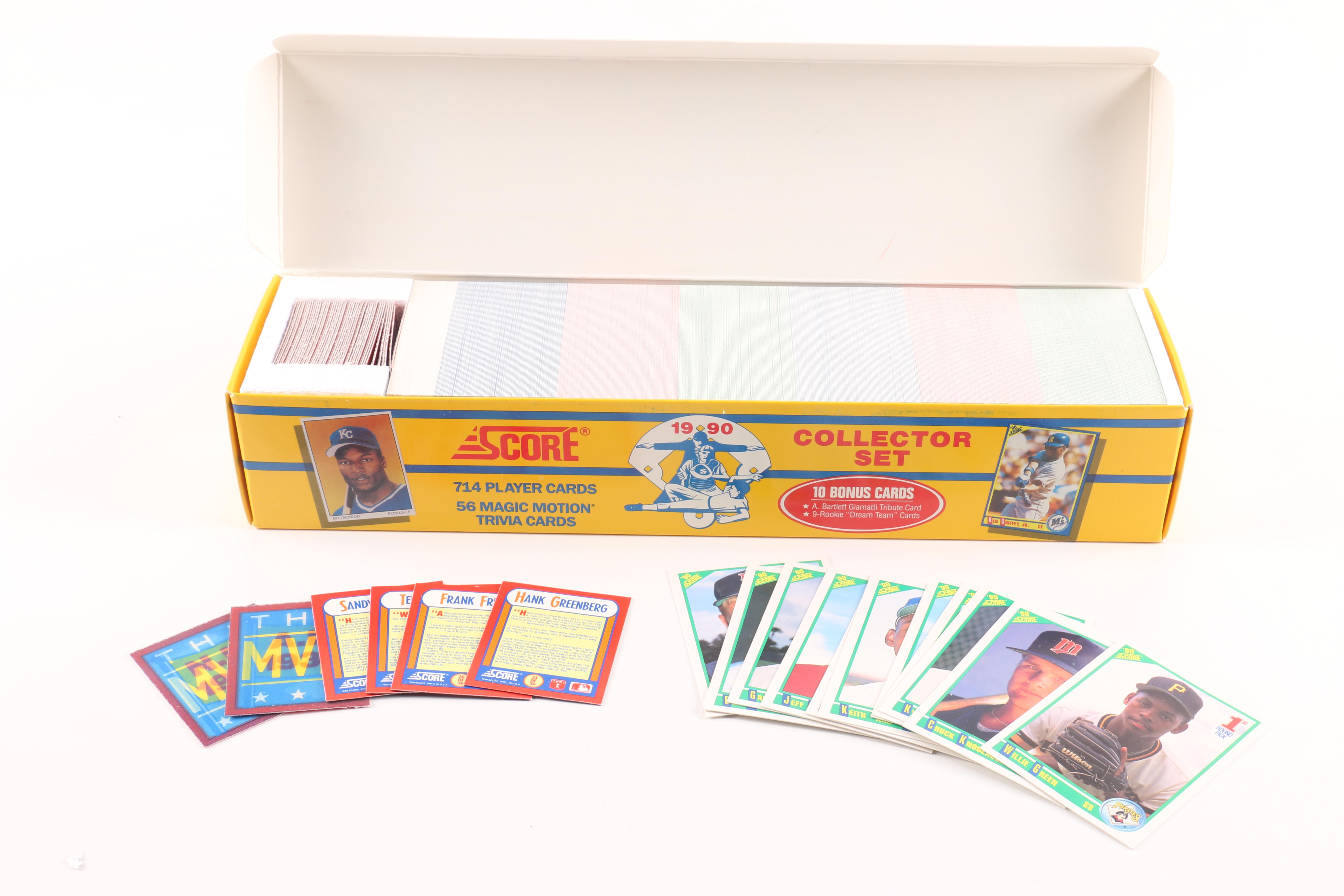 Baseball Cards From the 1980s Through the 2000s