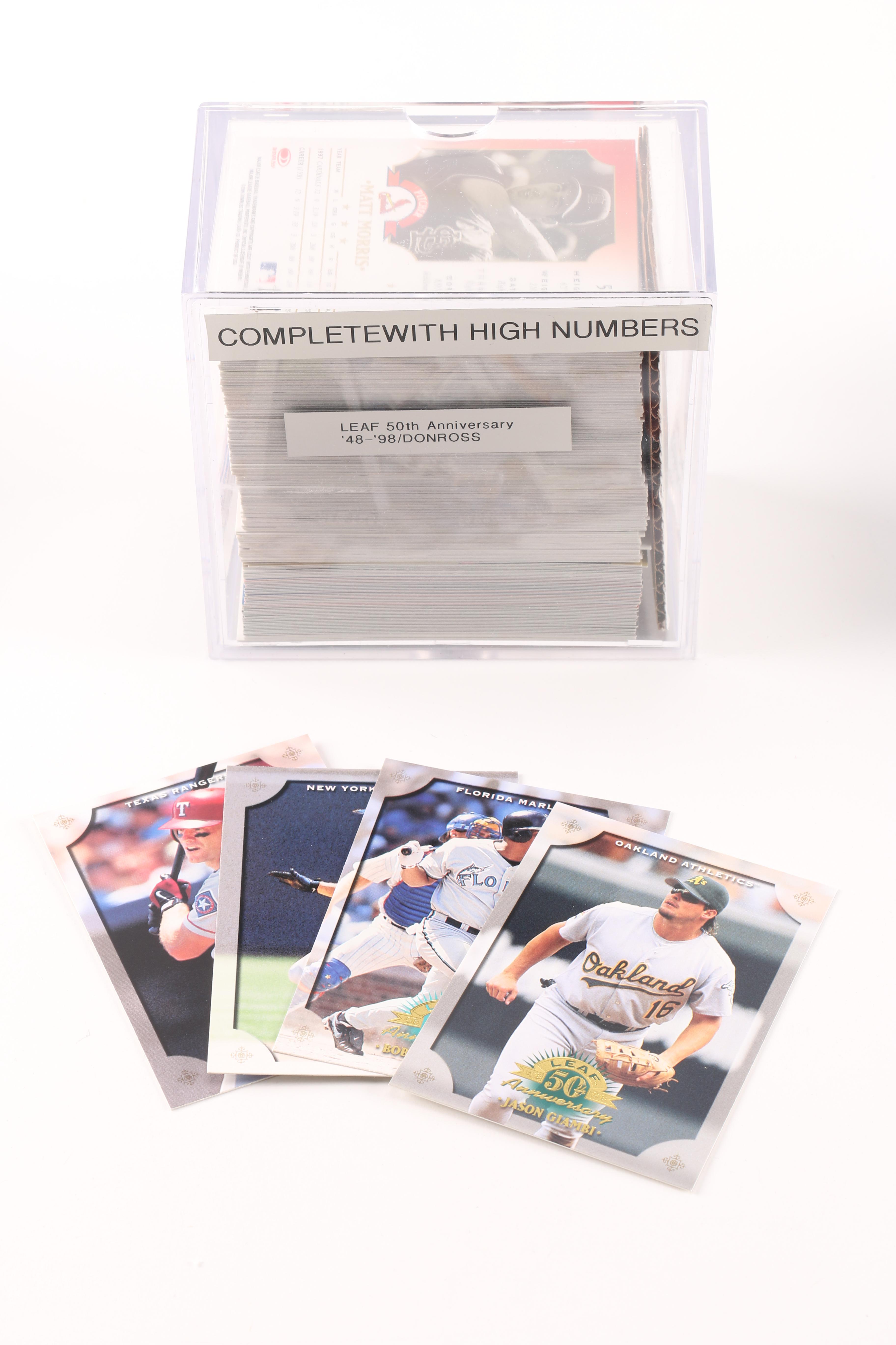 Baseball Cards From the 1980s Through the 2000s