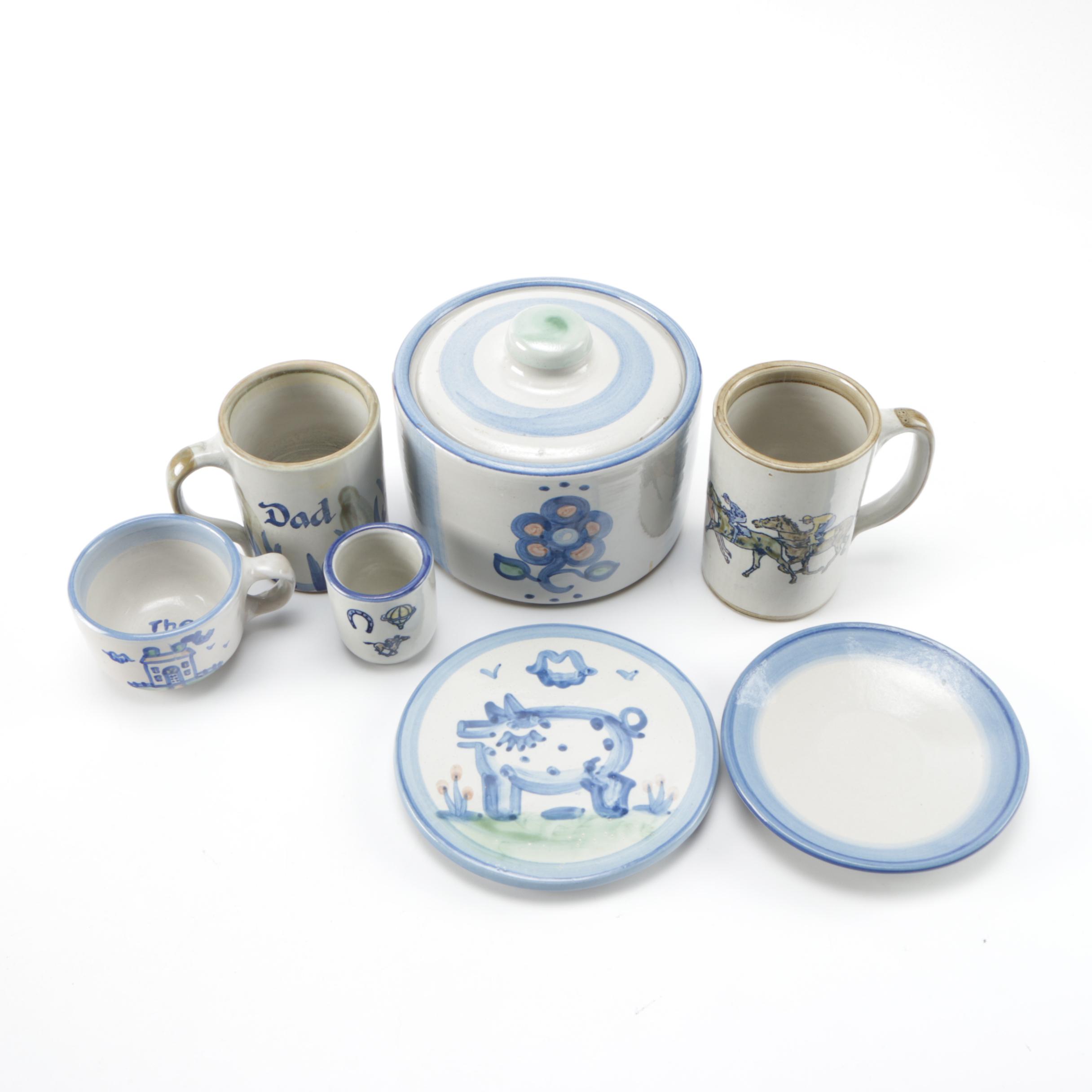 M.A. Hadley and Louisville Stoneware Tableware