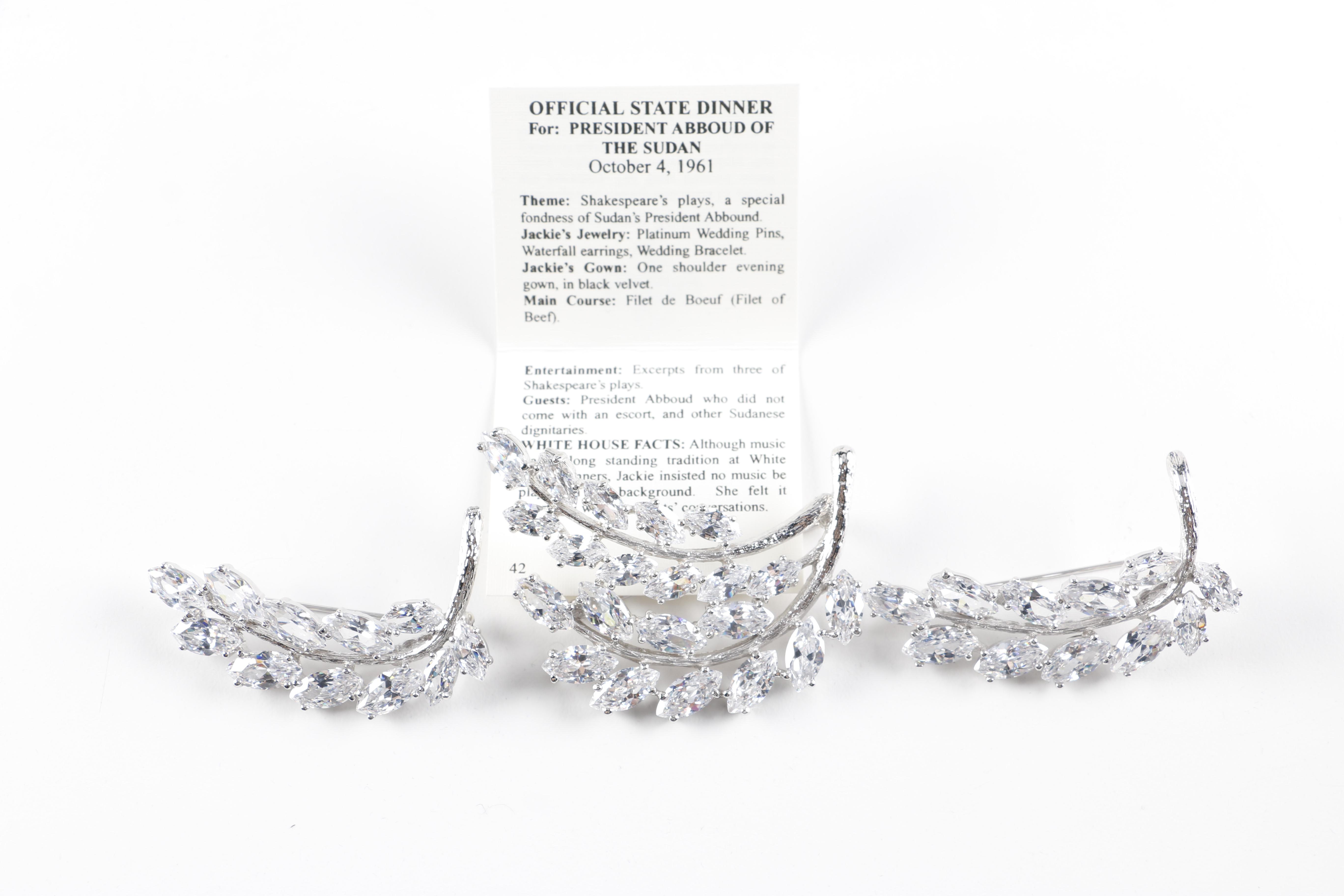 Camrose & Kross Jacqueline Kennedy Reproduction Jewelry