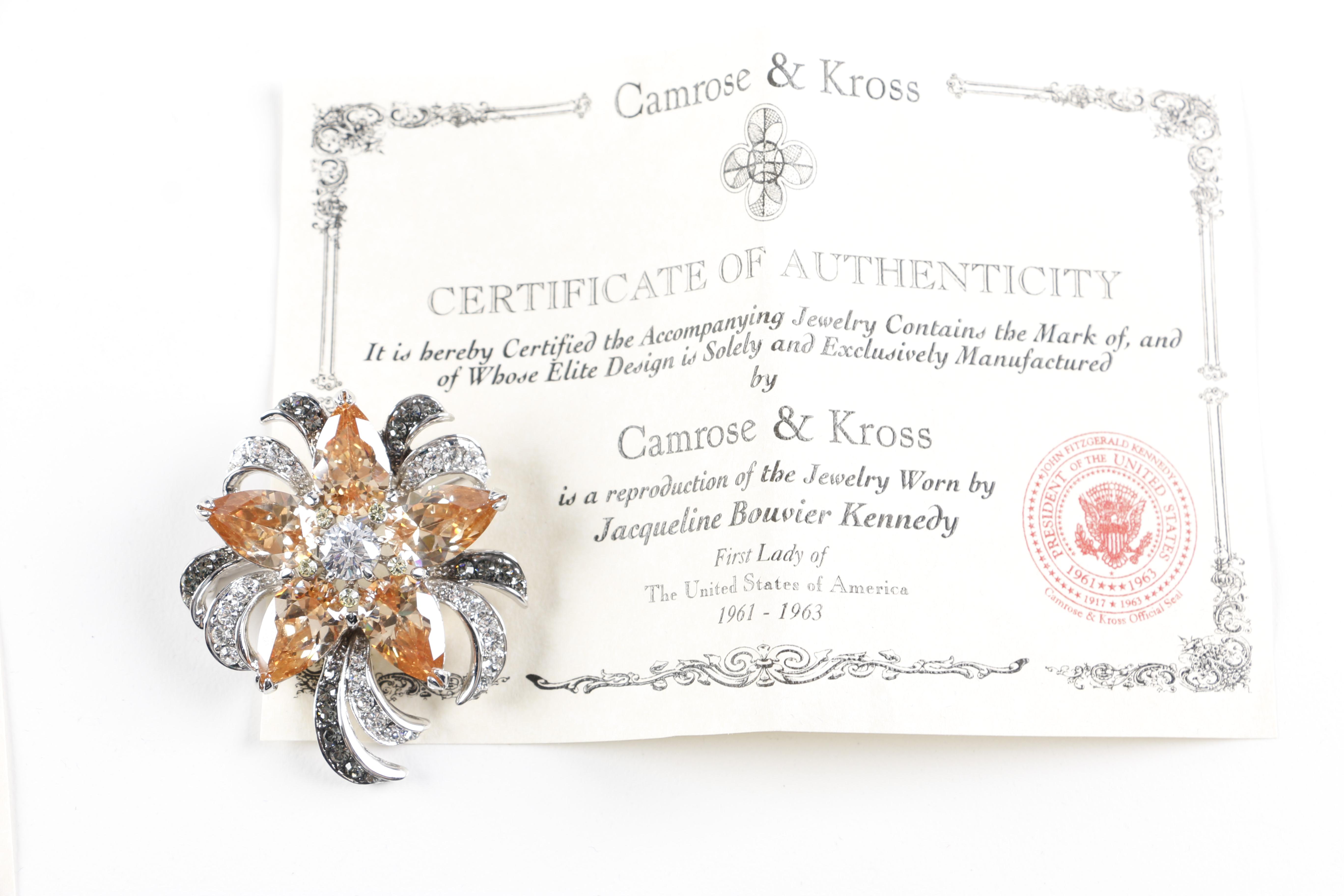 Camrose & Kross Jacqueline Kennedy Reproduction Jewelry