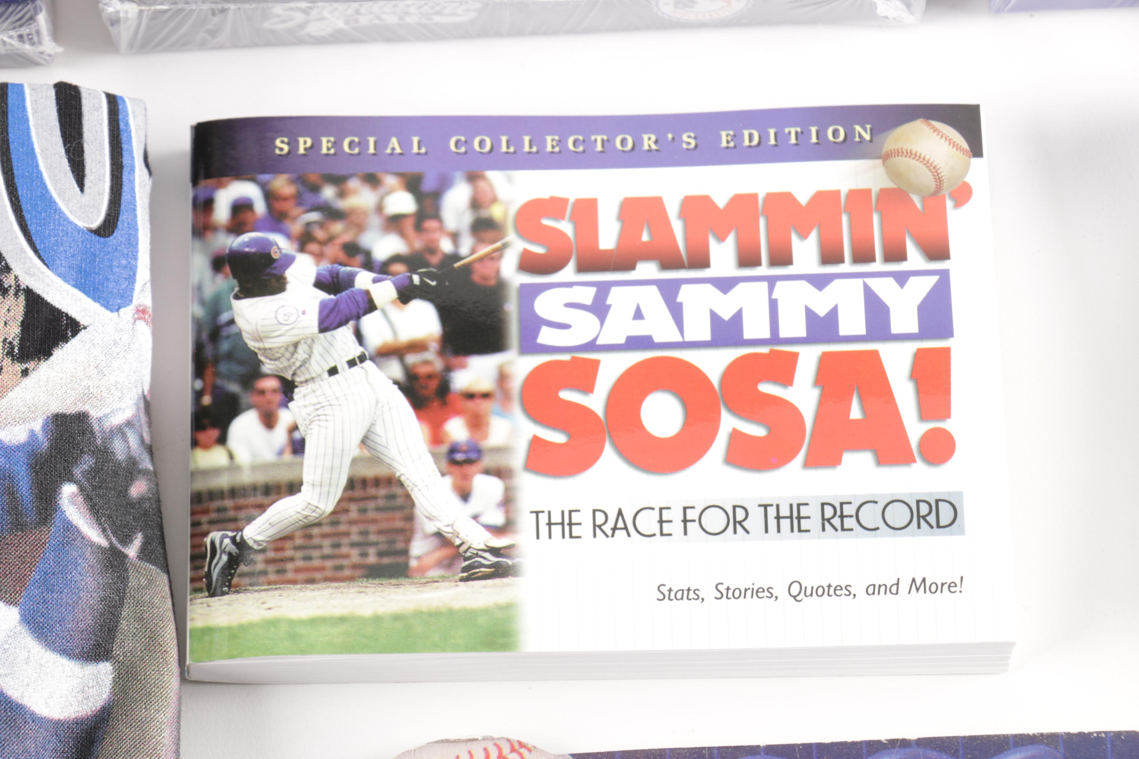 Collection of Baseball Players Memorabilia Including Sosa, Ruth, Ryan