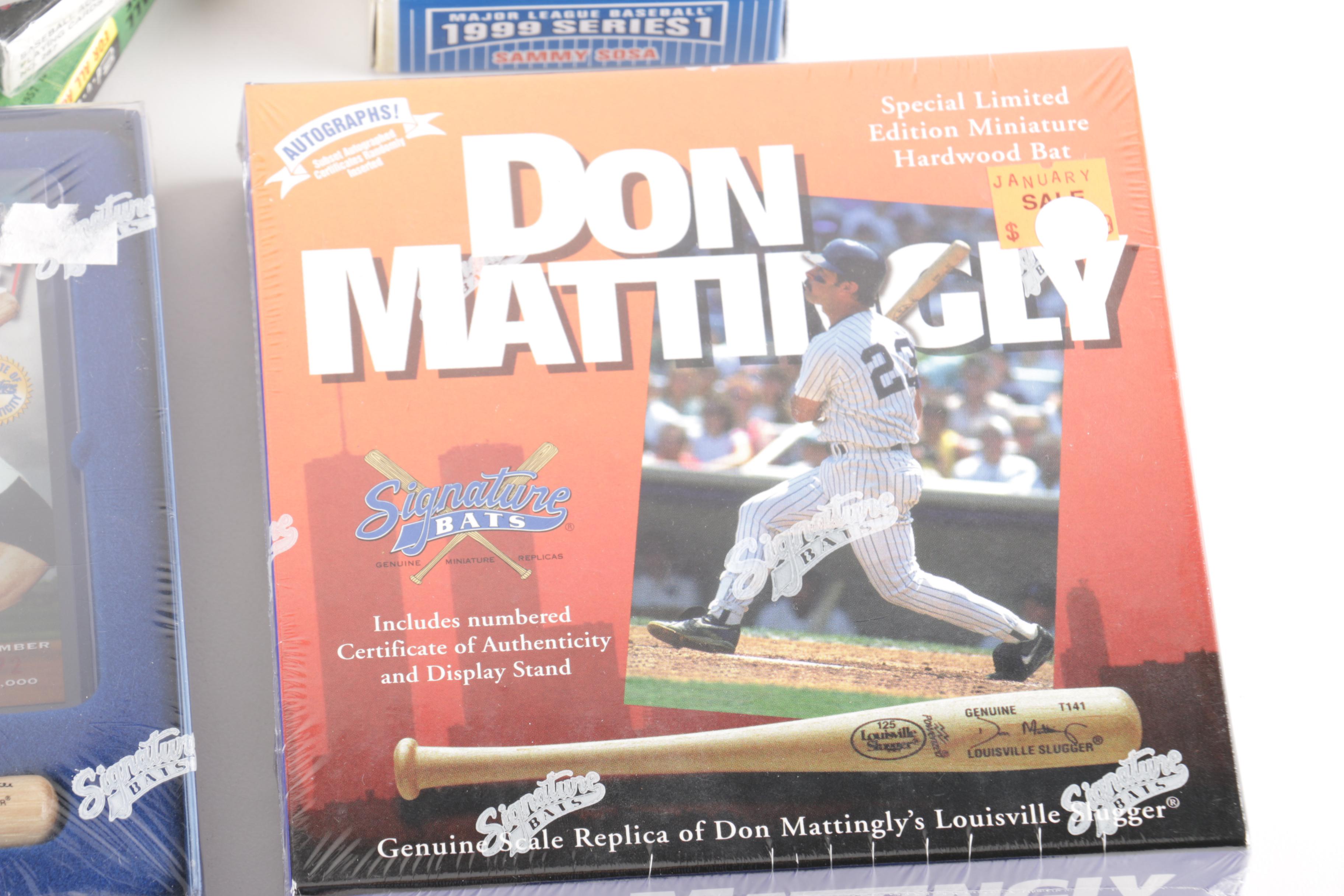 Collection of Baseball Players Memorabilia Including Sosa, Ruth, Ryan