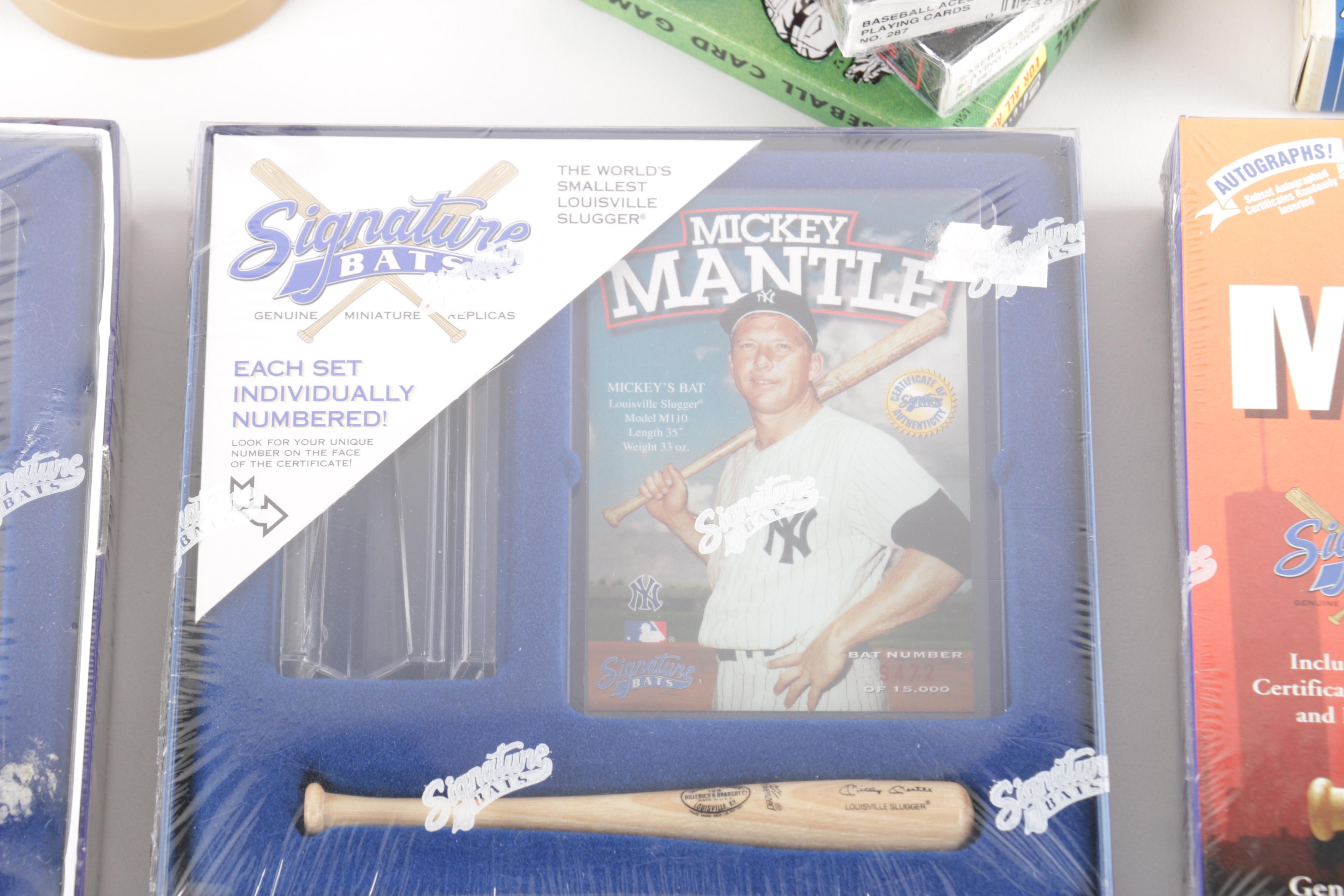 Collection of Baseball Players Memorabilia Including Sosa, Ruth, Ryan