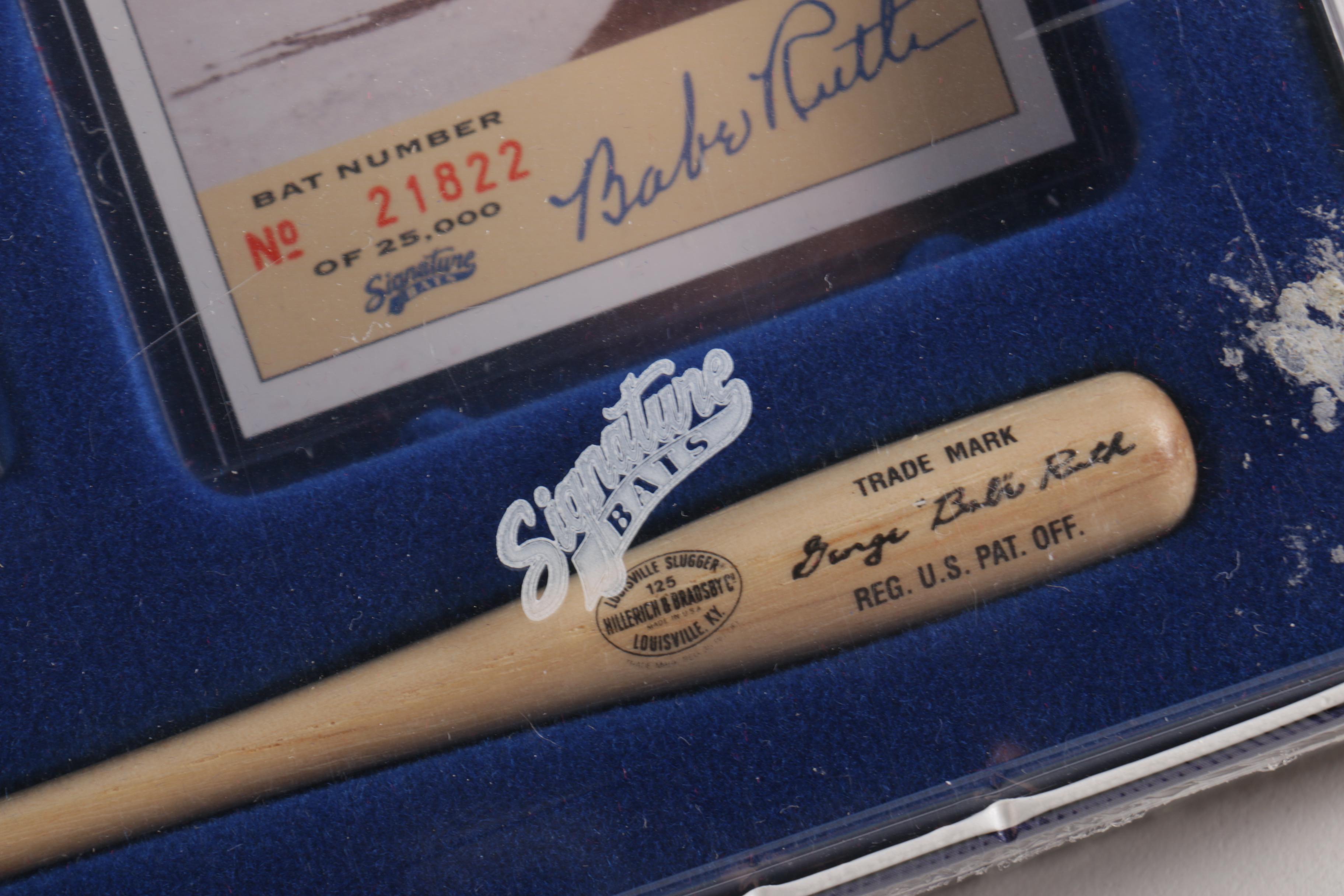 Collection of Baseball Players Memorabilia Including Sosa, Ruth, Ryan