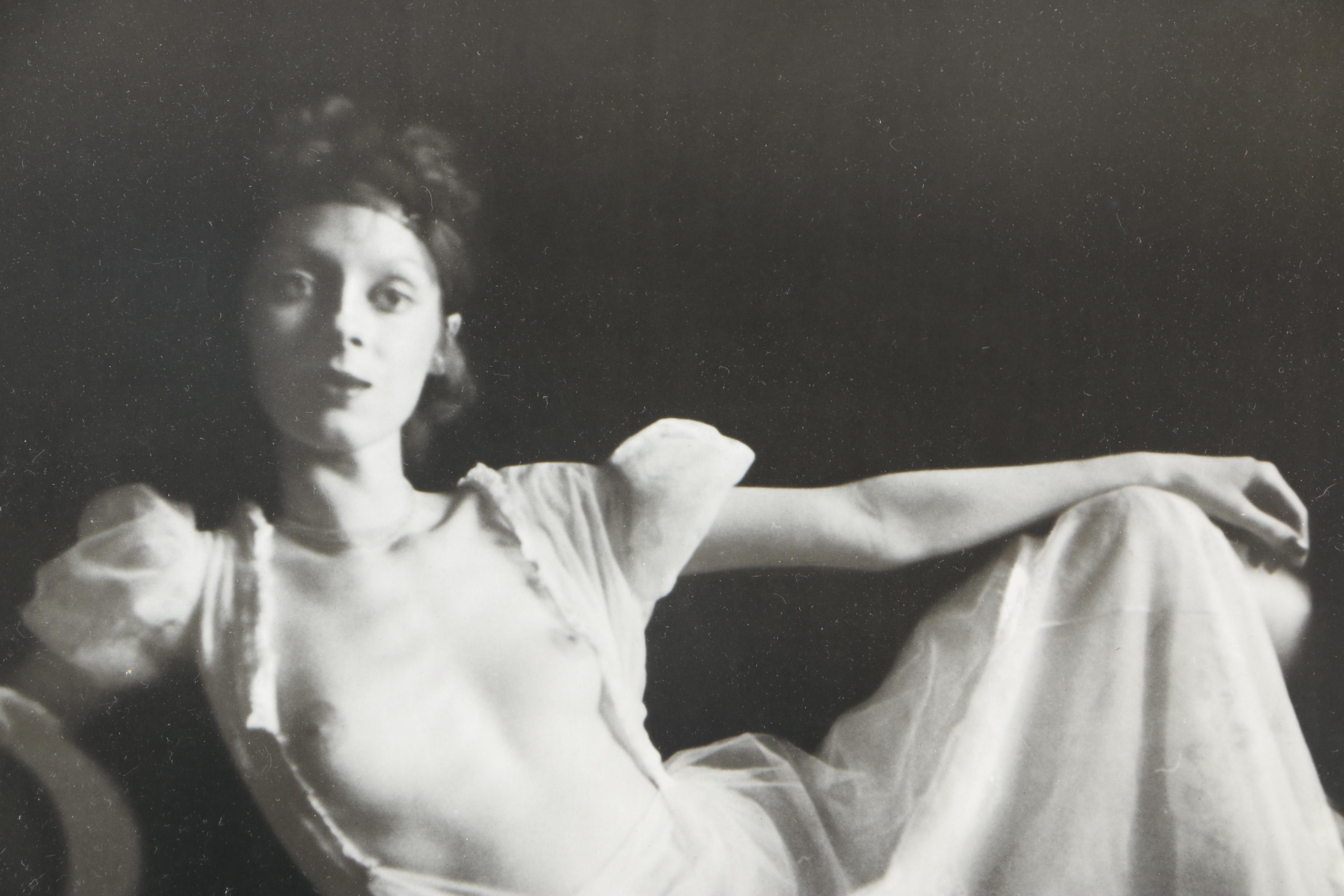 After Karin Székessy Photo Lithograph Poster "Madame Recamier"