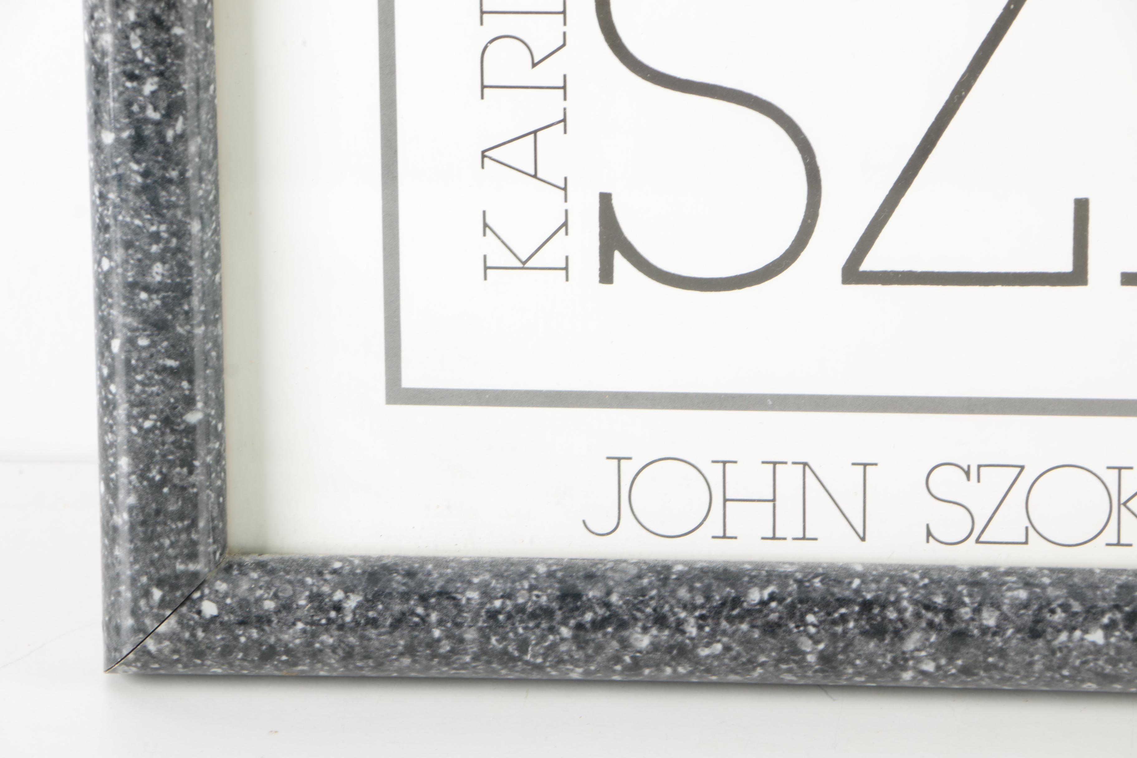 After Karin Székessy Photo Lithograph Poster "Madame Recamier"