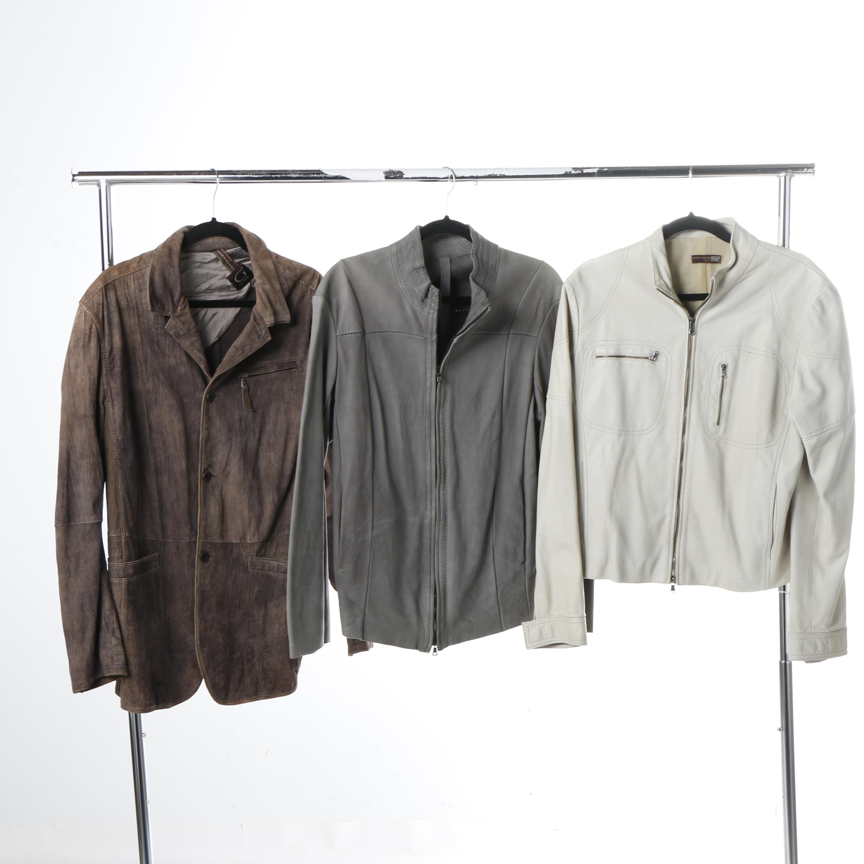 Leather Jackets Including Gimo's