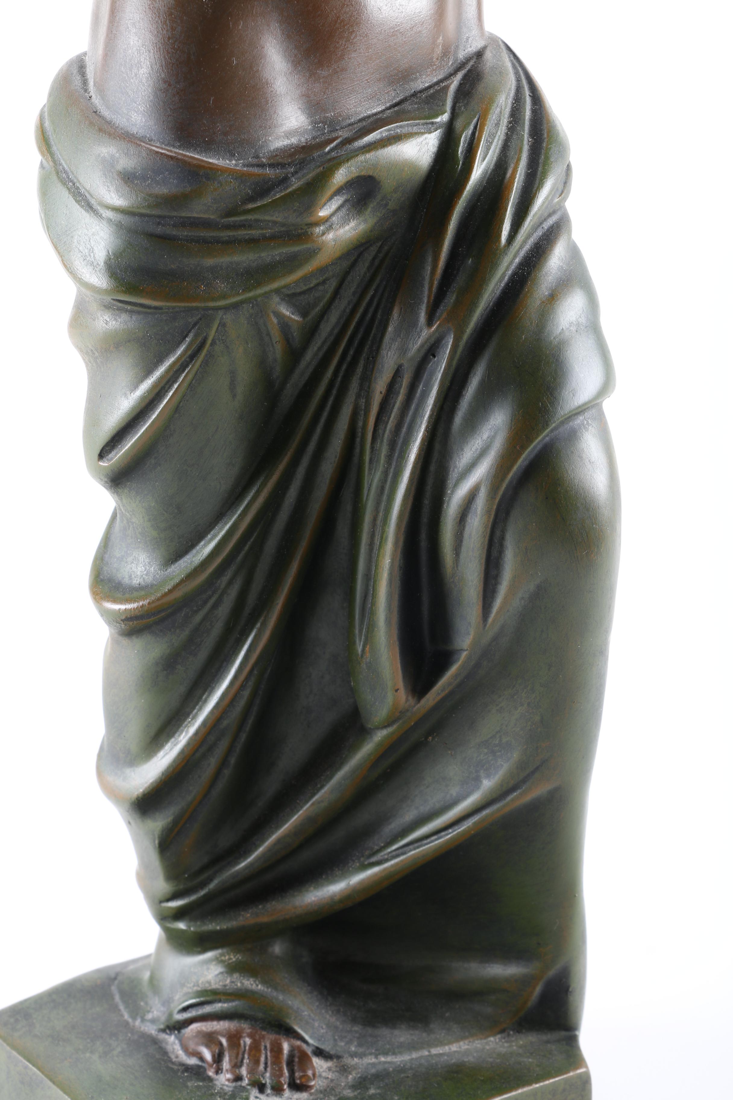 Wooden Venus de Milo Statue
